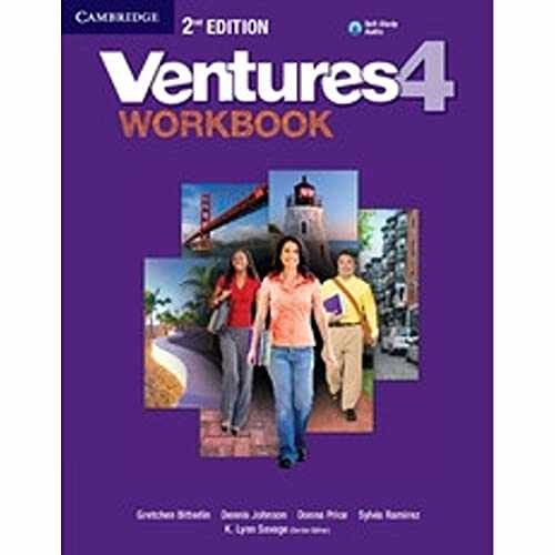 Ventures Level 4 — Paperback, by Bitterlin Gretchen; Johnson — Very Good y