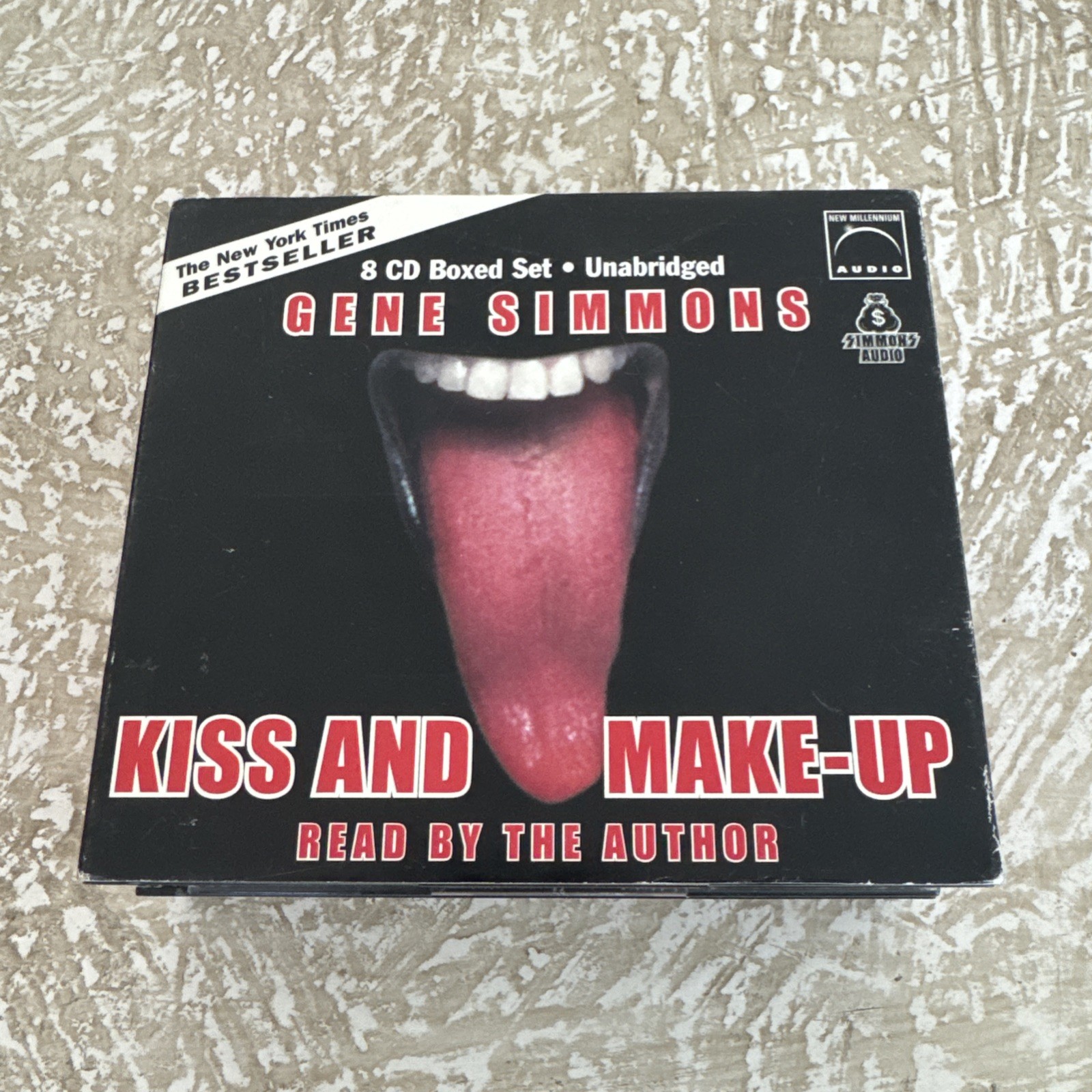 Gene Simmons — Kiss And Make-Up (8 CD boxset audiobook) Read by Gene Simmons