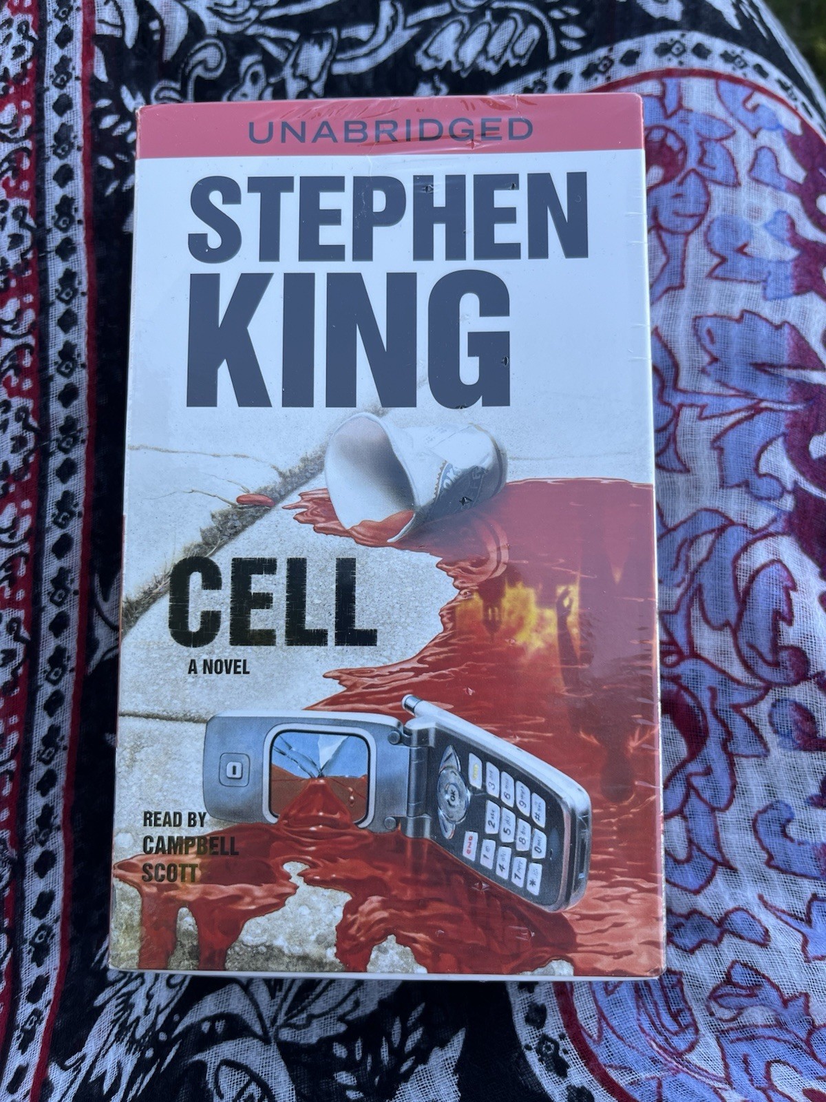 New Cell Stephen King Novel Audio Book 2006 Cassettes In Box Unabridged