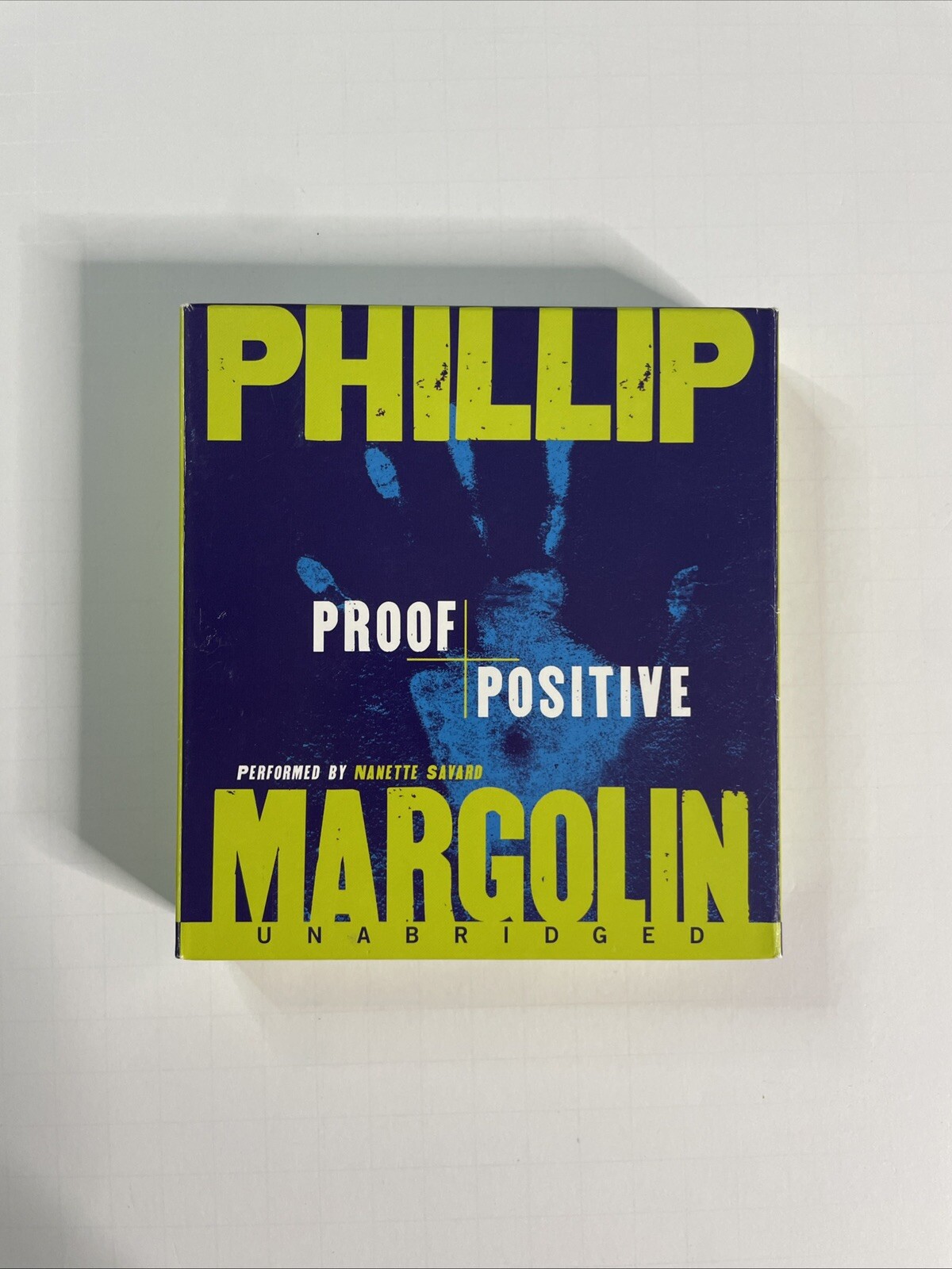 Proof Positive by Phillip Margolin Unabridged Audiobook CD