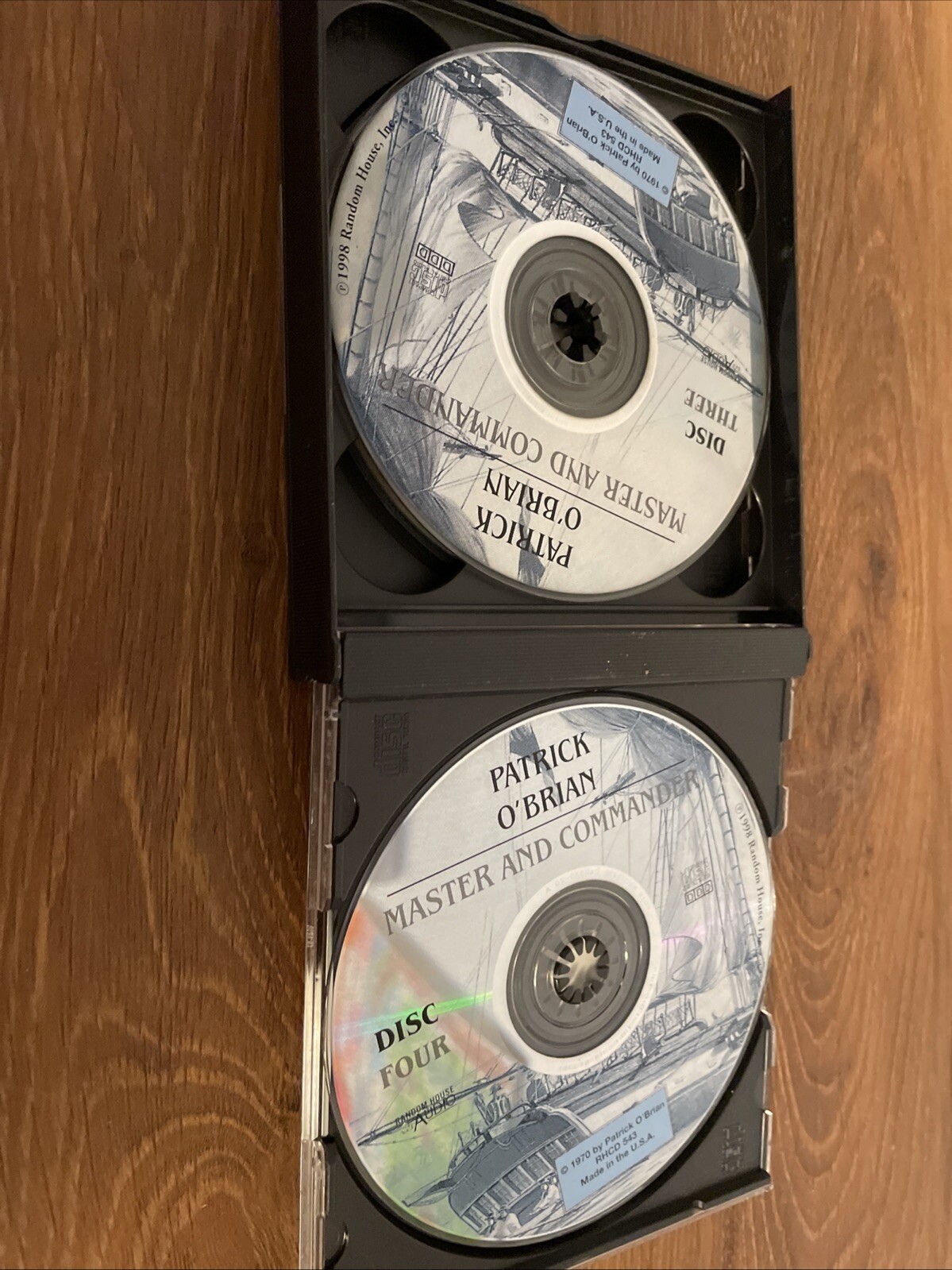 Master and Commander Patrick O’Brian CD Audiobook Abridged Read By Robert Hardy