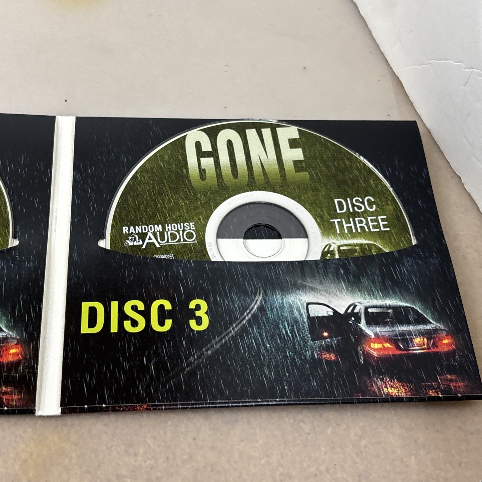 Gone By Lisa Gardner Audiobook CD Unabridged Read By Kirsten Kairos 5 Discs