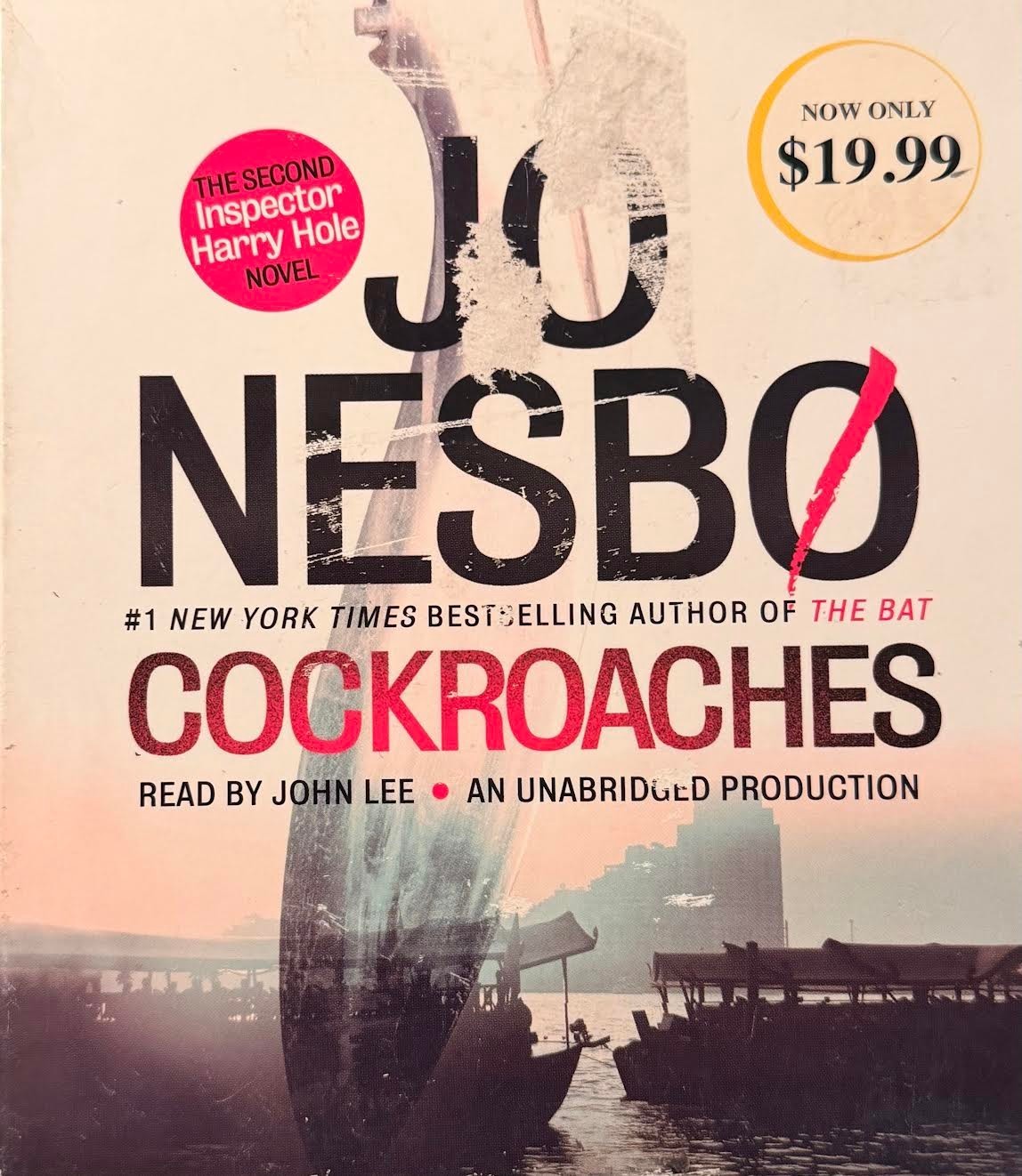 CockRoaches by Jo Nesbo, read by John Lee (8 Audio-Disc Set, Drama, 1988)