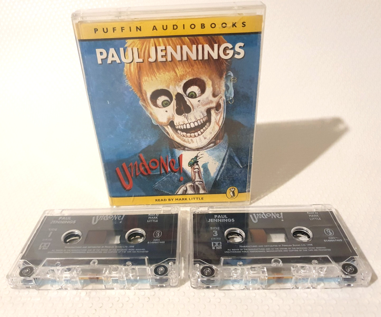 Undone! by Paul Jennings — Six Short Stories — Audio Book Cassette Tape — 2 hrs