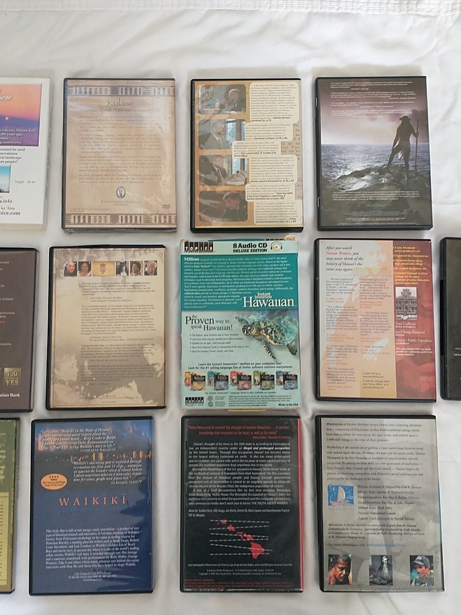 Instant Immersion — Hawaiian -CD /DVD HAWAIIAN History Bundle! LOT!