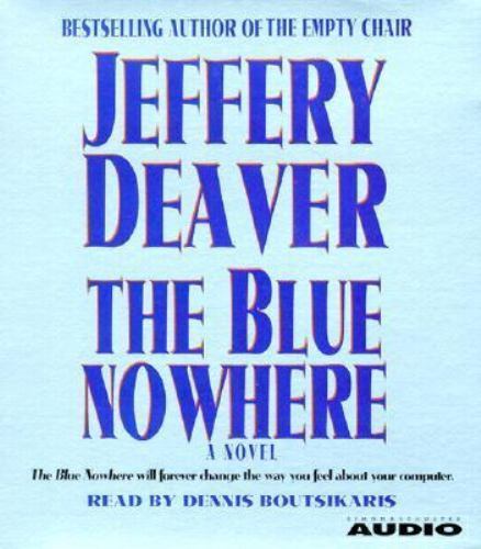 The Blue Nowhere CD audio by Jeffery Deaver 2001 Compact Disc NEW factory sealed