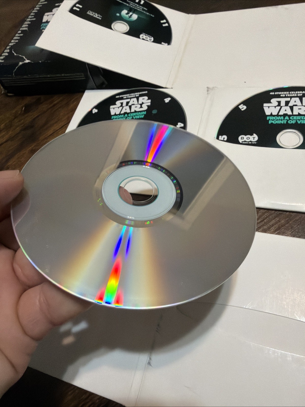 Star Wars From a Certain Point of View 14 Disc CD Set Audio Very Damaged Box