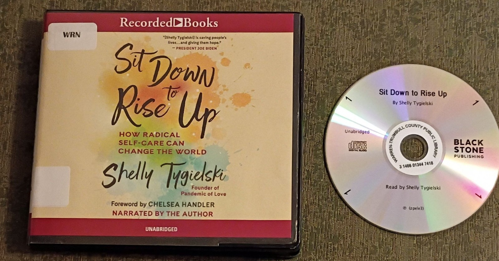 Sit Down to Rise Up by Shelly Tygielski — Audiobook cds discs — all 6 discs