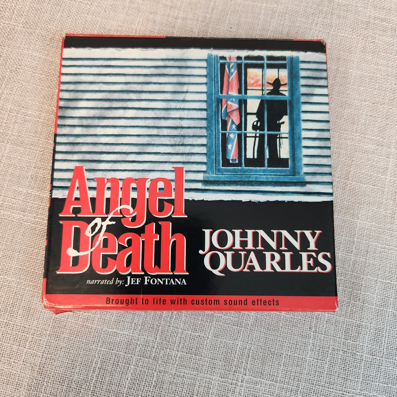 Angel of Death Johnny Quarles 2009 5 CD Audio Book Abridged USED Jeff Fontana