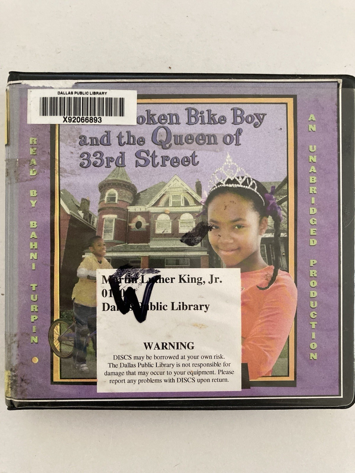 The Broken Bike Boy And The Queen Of 33rd Street Audio Book By Sharon Flake