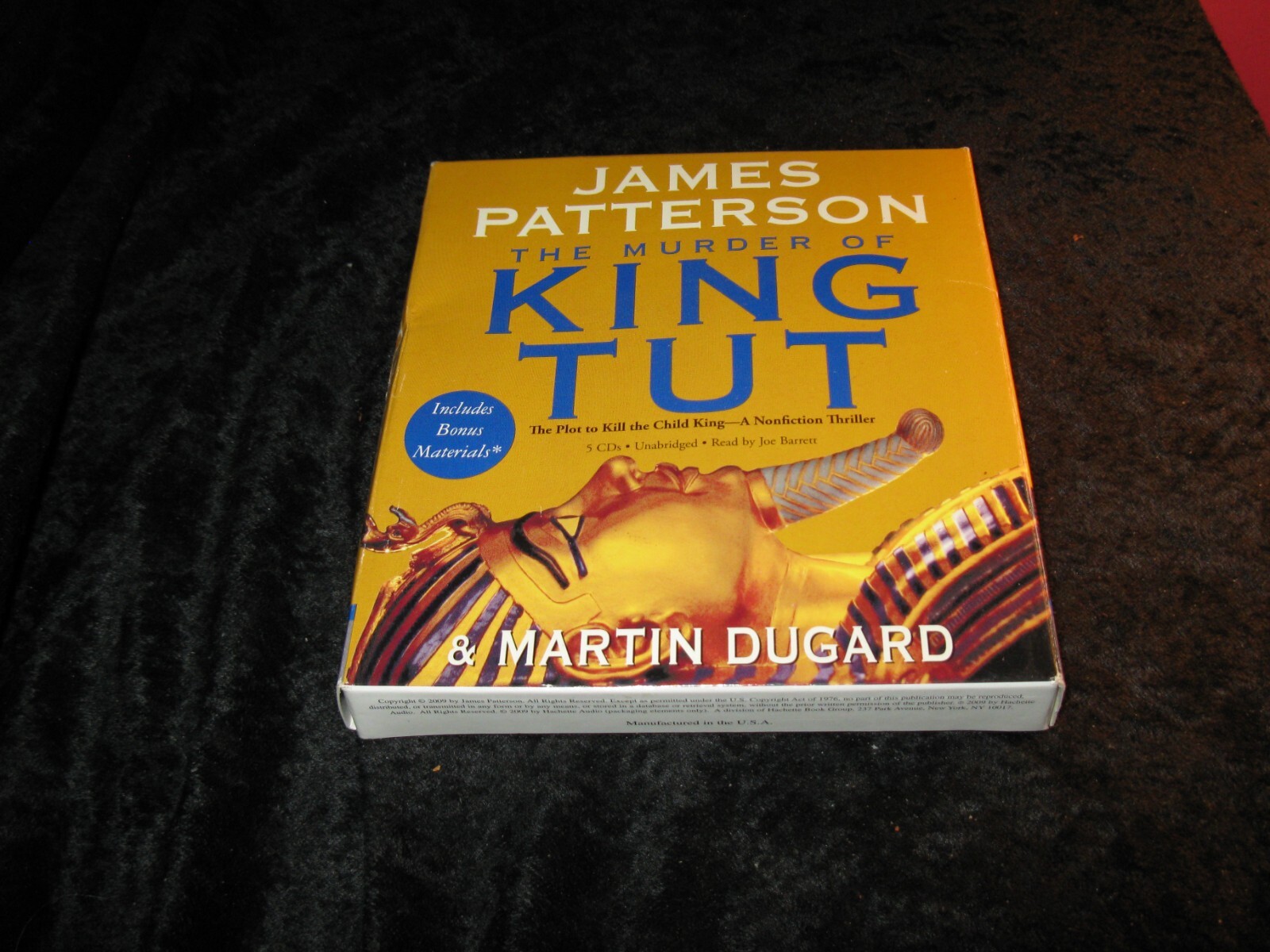 The Murder of King Tut : The Plot to Kill the Child King by James Patterson UNAB