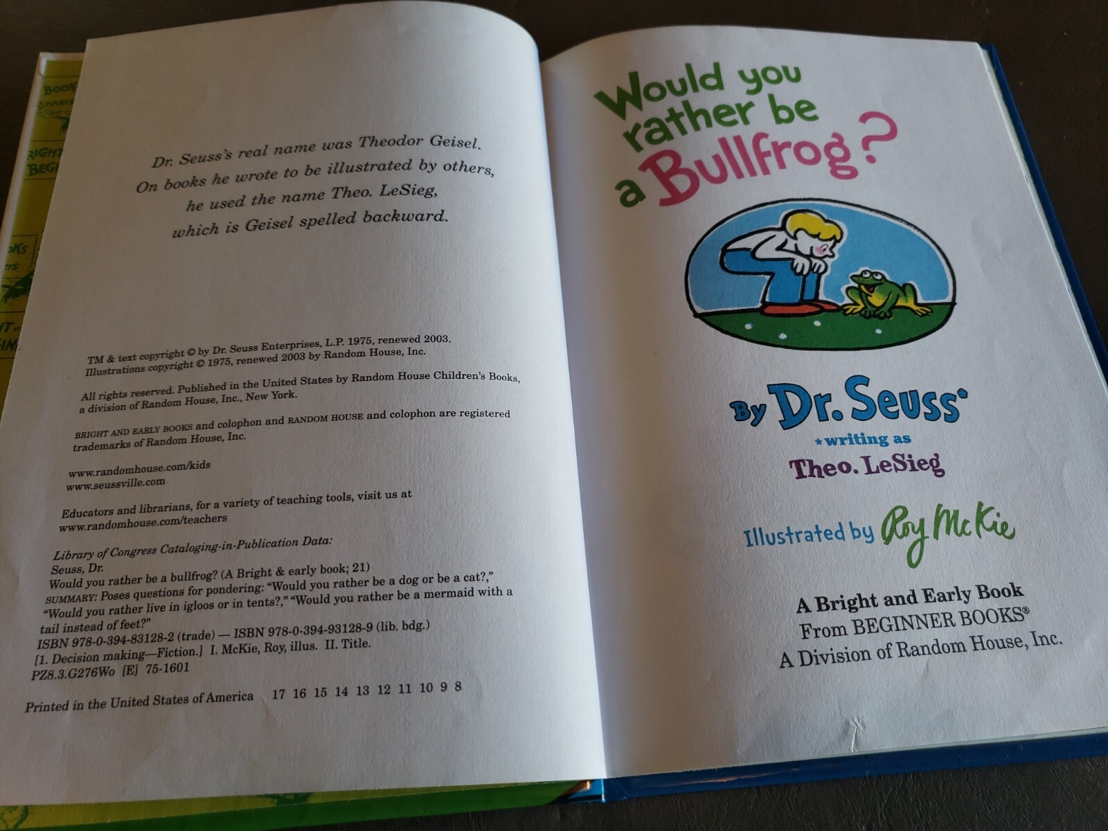 Dr Seuss Bright Early For Beginner Beginners Book Bundle Hardcover