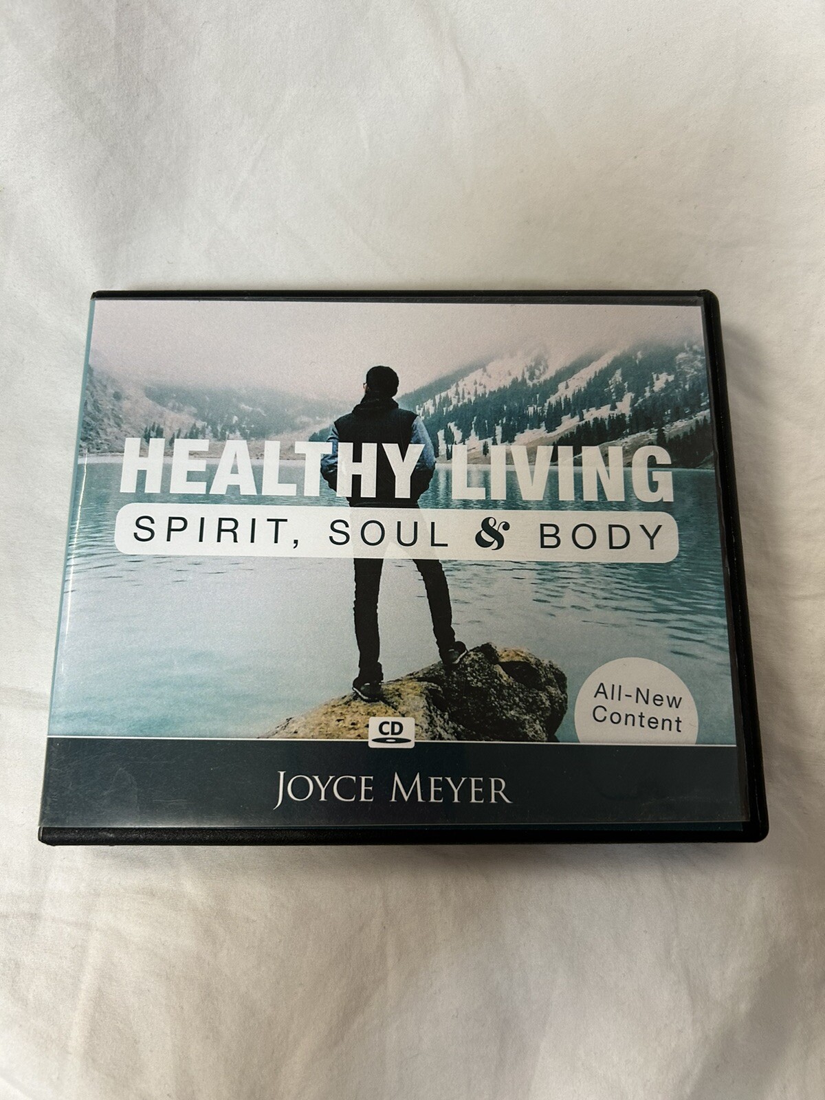Healthy Living Spirt, Soul & Body Joyce Meyer. 4 CD Set. Christian Living.