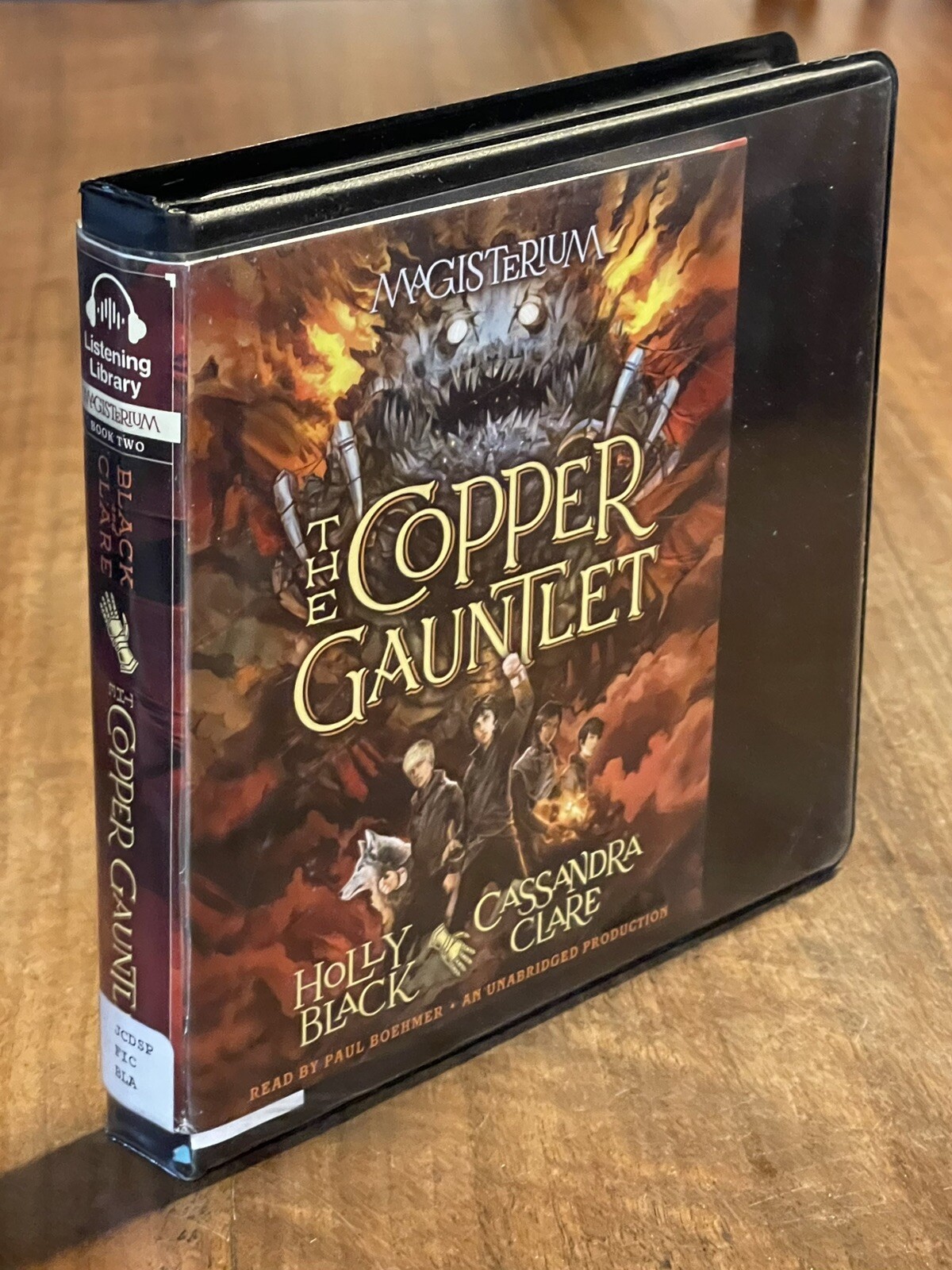 The Copper Gauntlet (Magisterium Series #2) by Holly Black, Cassandra Clare (CD)