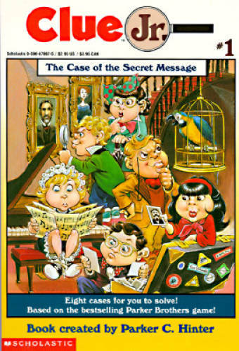 The Case of the Secret Message (Clue Jr. #1) — Paperback — GOOD