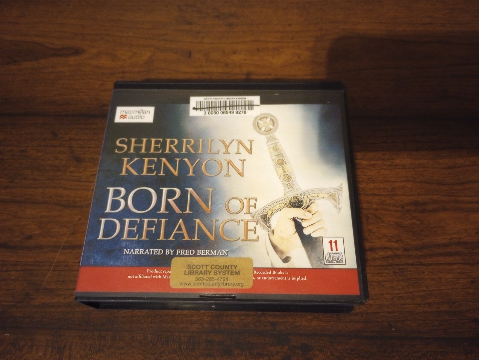 Born of Defiance -Book 7- Sherrilyn Kenyon — 11 Disc Set | Unabridged Audiobook