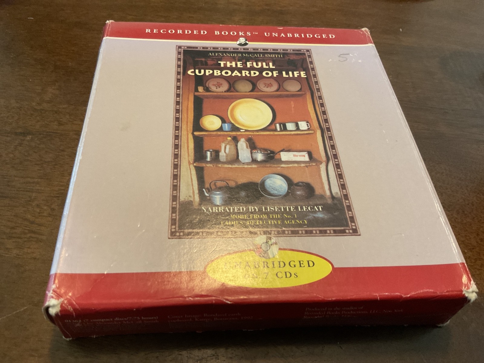 Alexander McCall Smith # 1 Ladies’ Detective Agency The Full Cupboard of Life