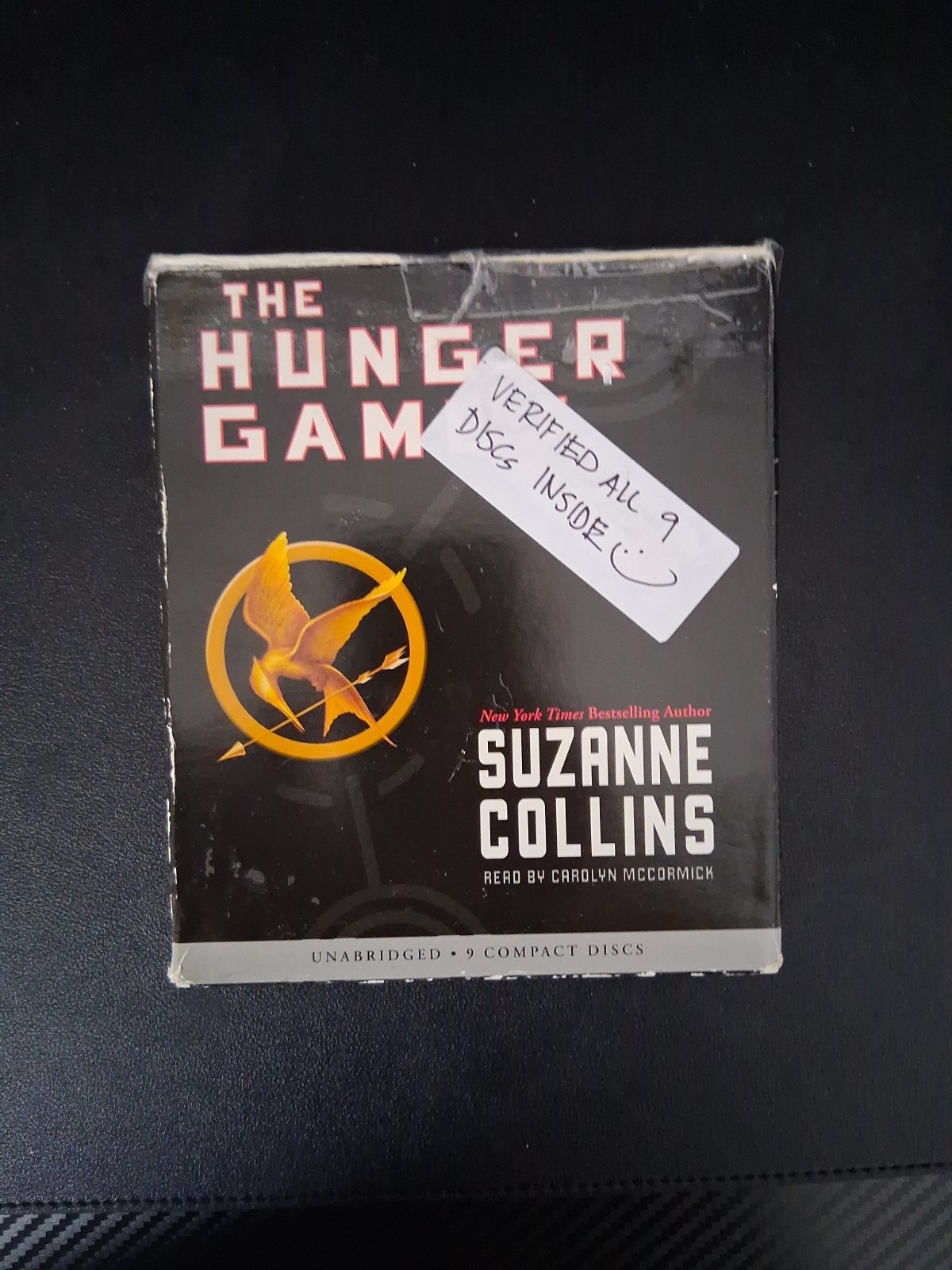 Hunger Games by Suzanne Collins (2008, Compact Disc)