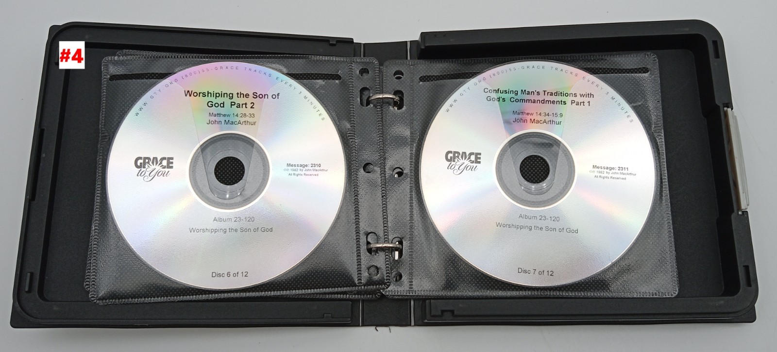 John MacArthur Grace to You ~Worshipping the Son of God ~ Audio 12 CDS 1982