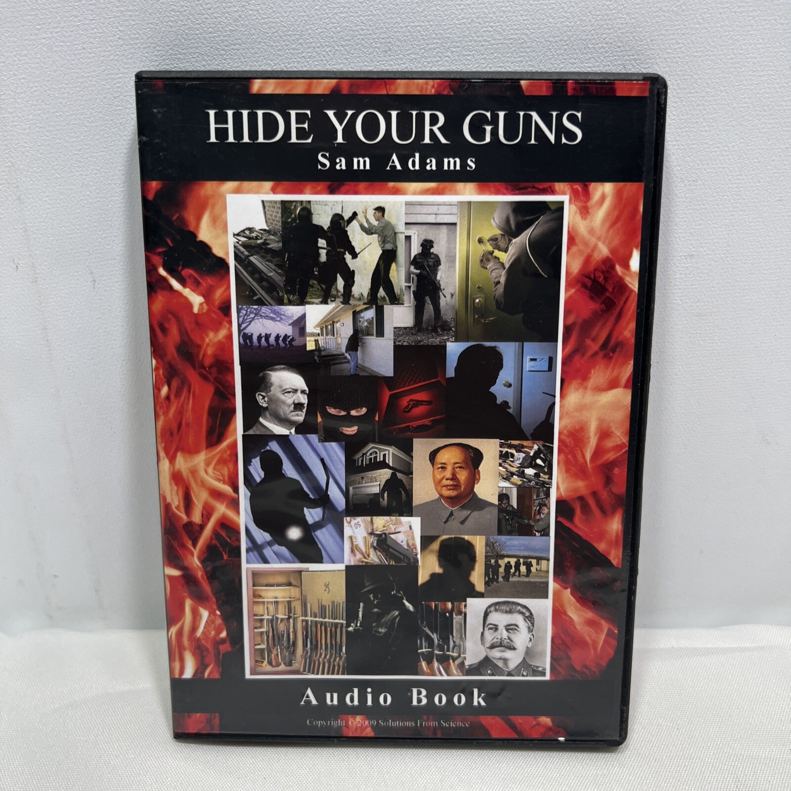 Sam Adams Hide Your Guns (CD Audiobook, 2 Disc Set)