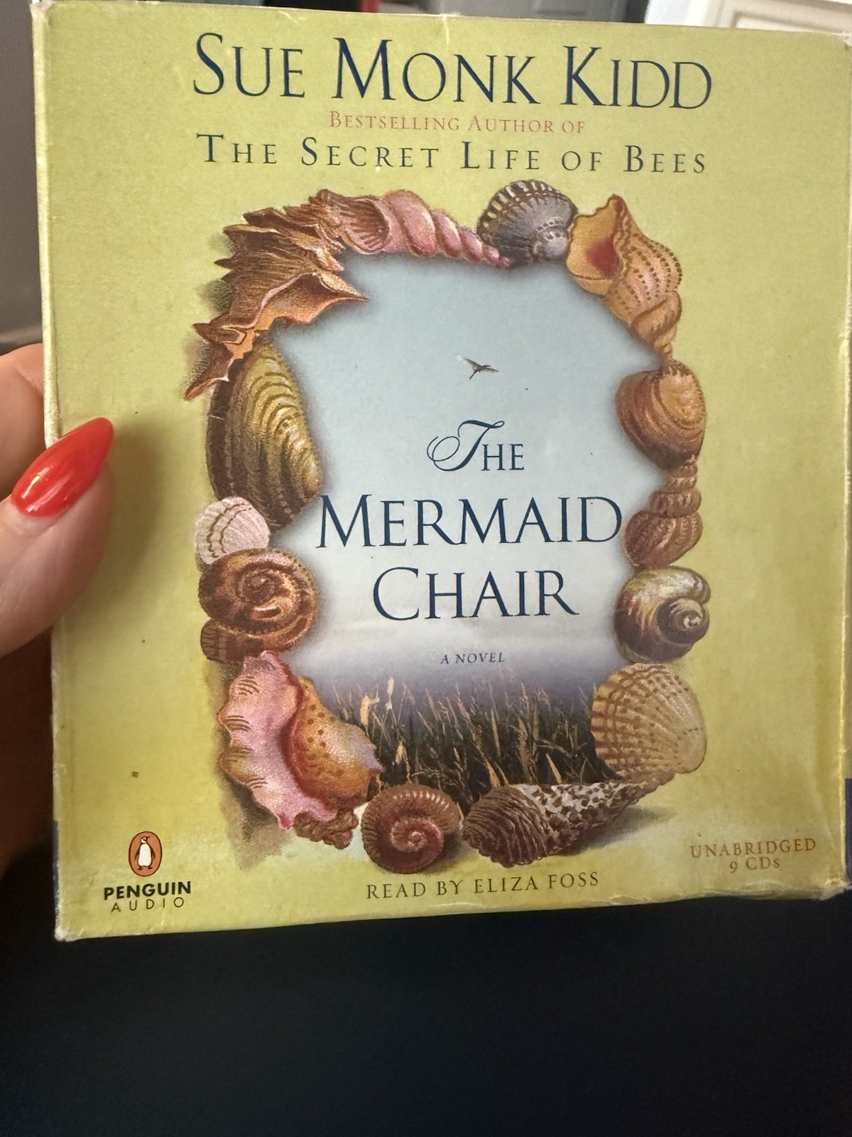 The Mermaid Chair Audiobook 9 CD’s Sue Monk Kidd 10.5 Hrs 2005 Tested Good