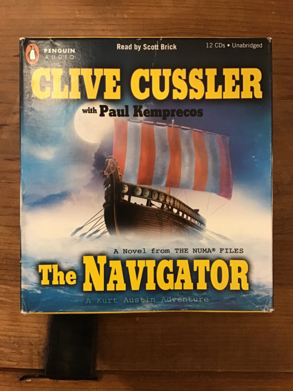 The Navigator by Clive Cussler & Paul Kemprecos NUMA Files ABRIDGED CD Audiobook