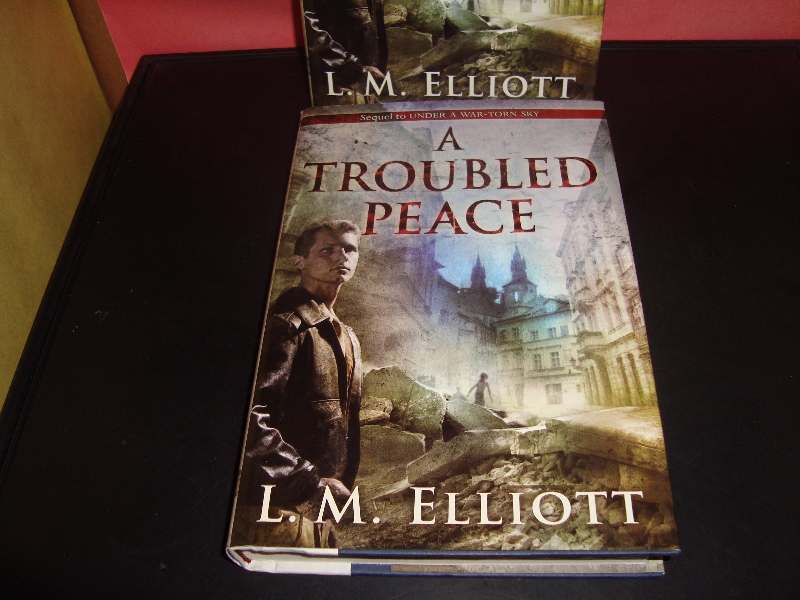 Under a War-Torn Sky Ser.: A Troubled Peace 2 by L. M. Elliott 2009 Hardcover