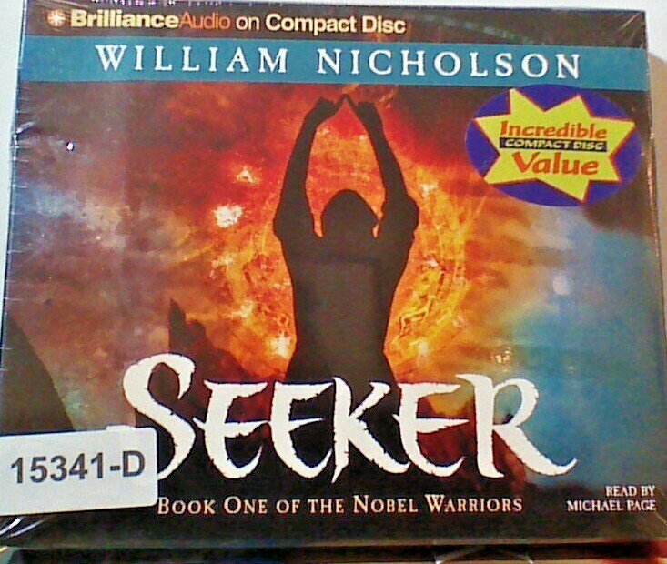 NEW *Sealed* AUDIO BOOK on CDs SEEKER William Nicholson 02