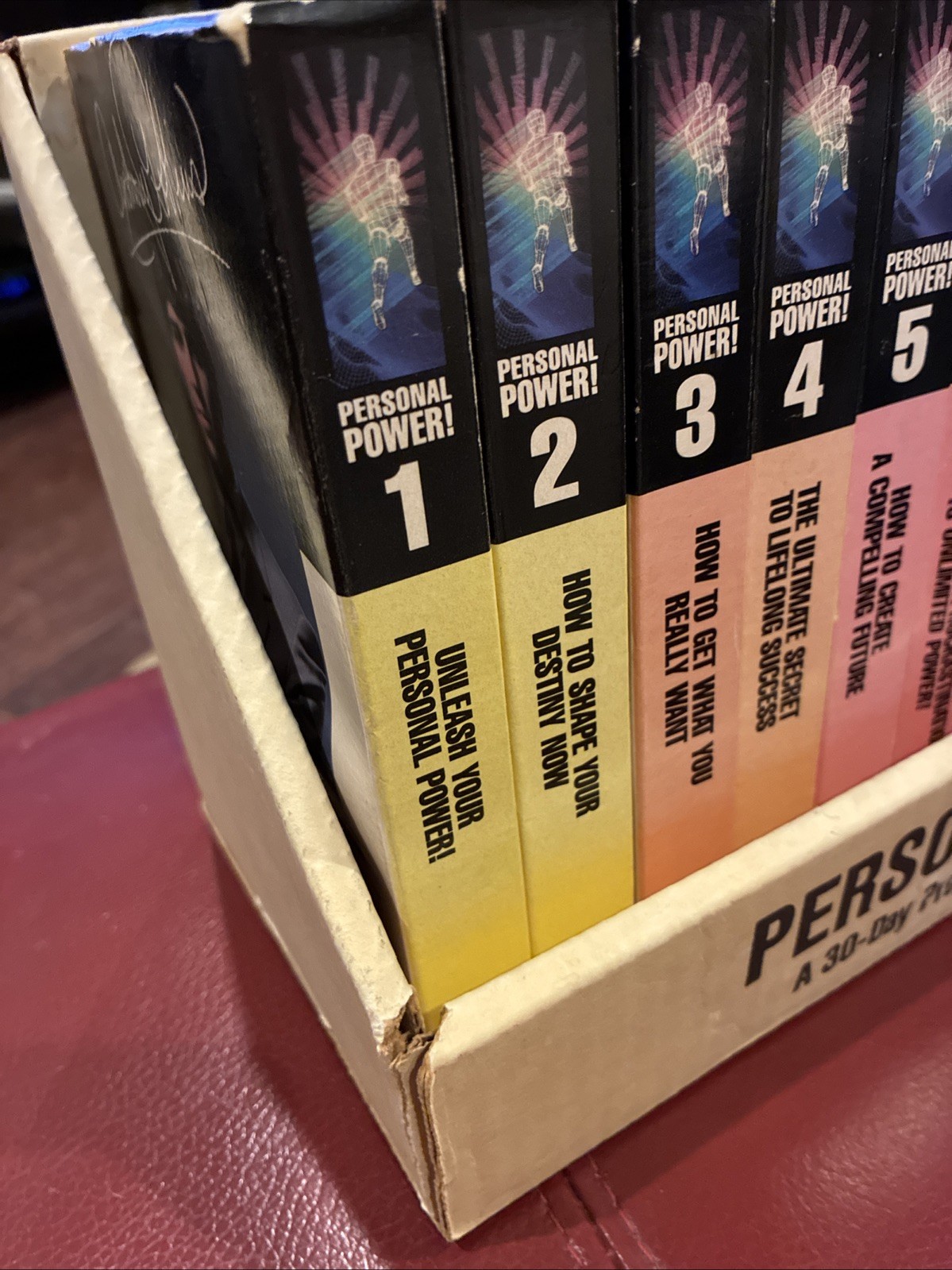 Vintage Personal Power Anthony Robbins Unleash Your Personal Power 12 Vol Set