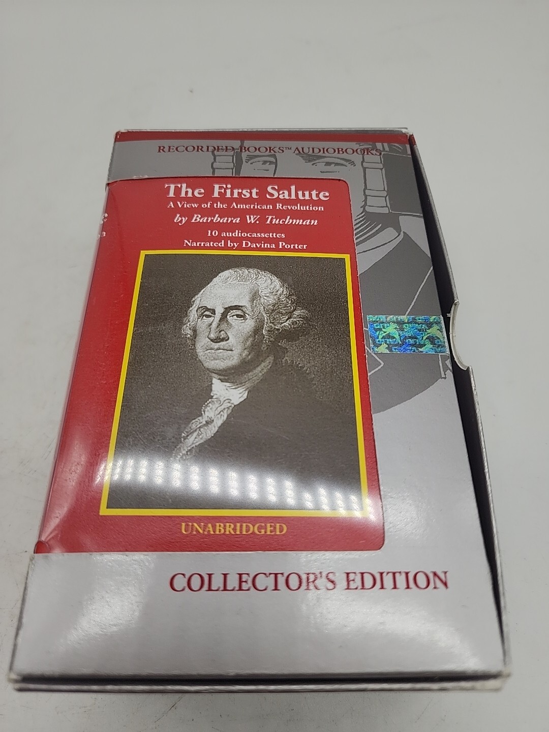The First Salute By Barbara W. Tuchman Narrated By Davina Porter Cassettes.