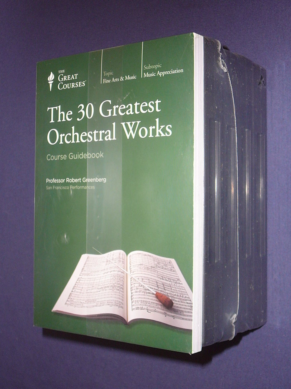 Teaching Co Great Courses CDs 30 GREATEST ORCHESTRAL WORKS new & sealed