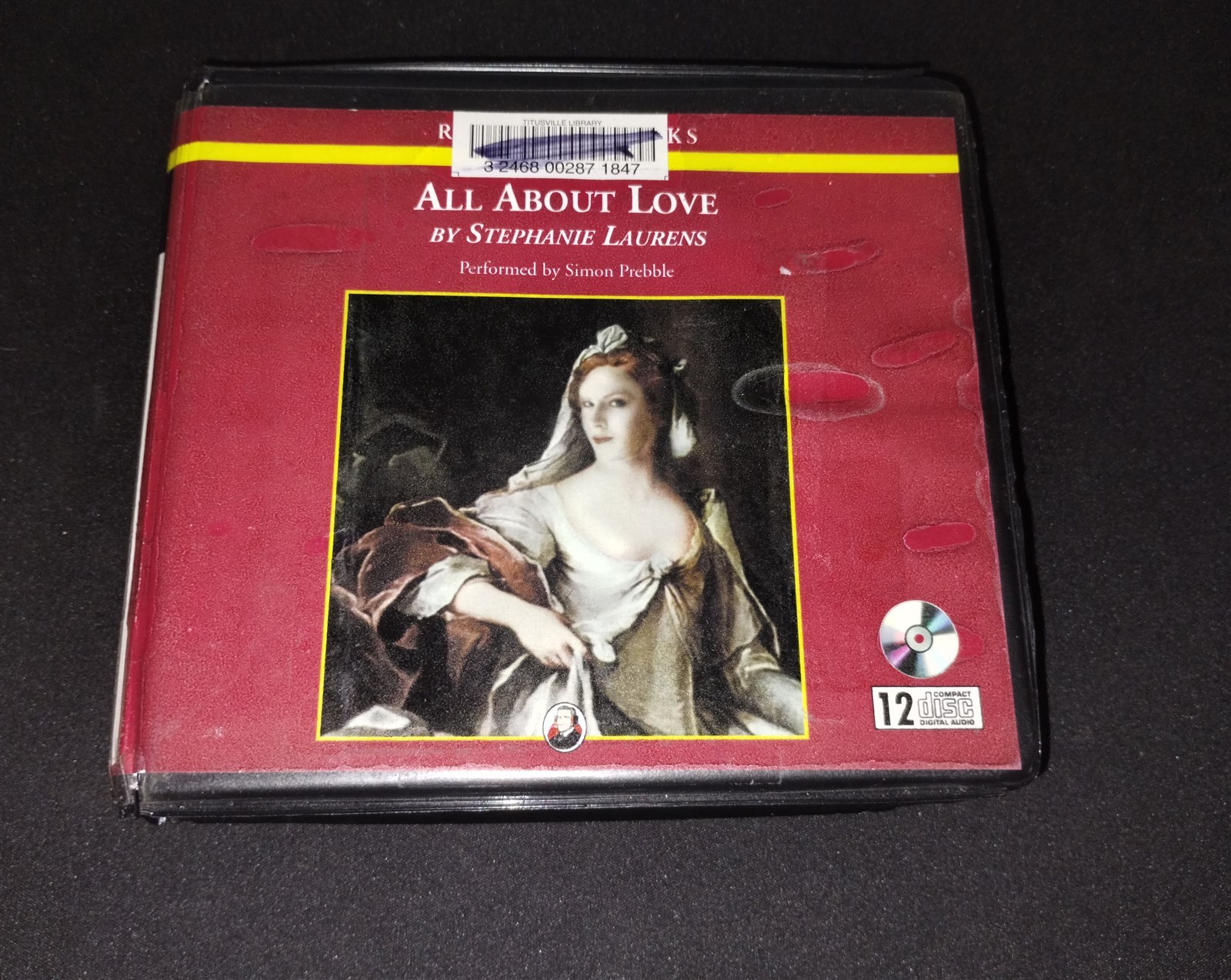 ALL ABOUT LOVE BY STEPHANIE LAURENS AUDIOBOOK AB405