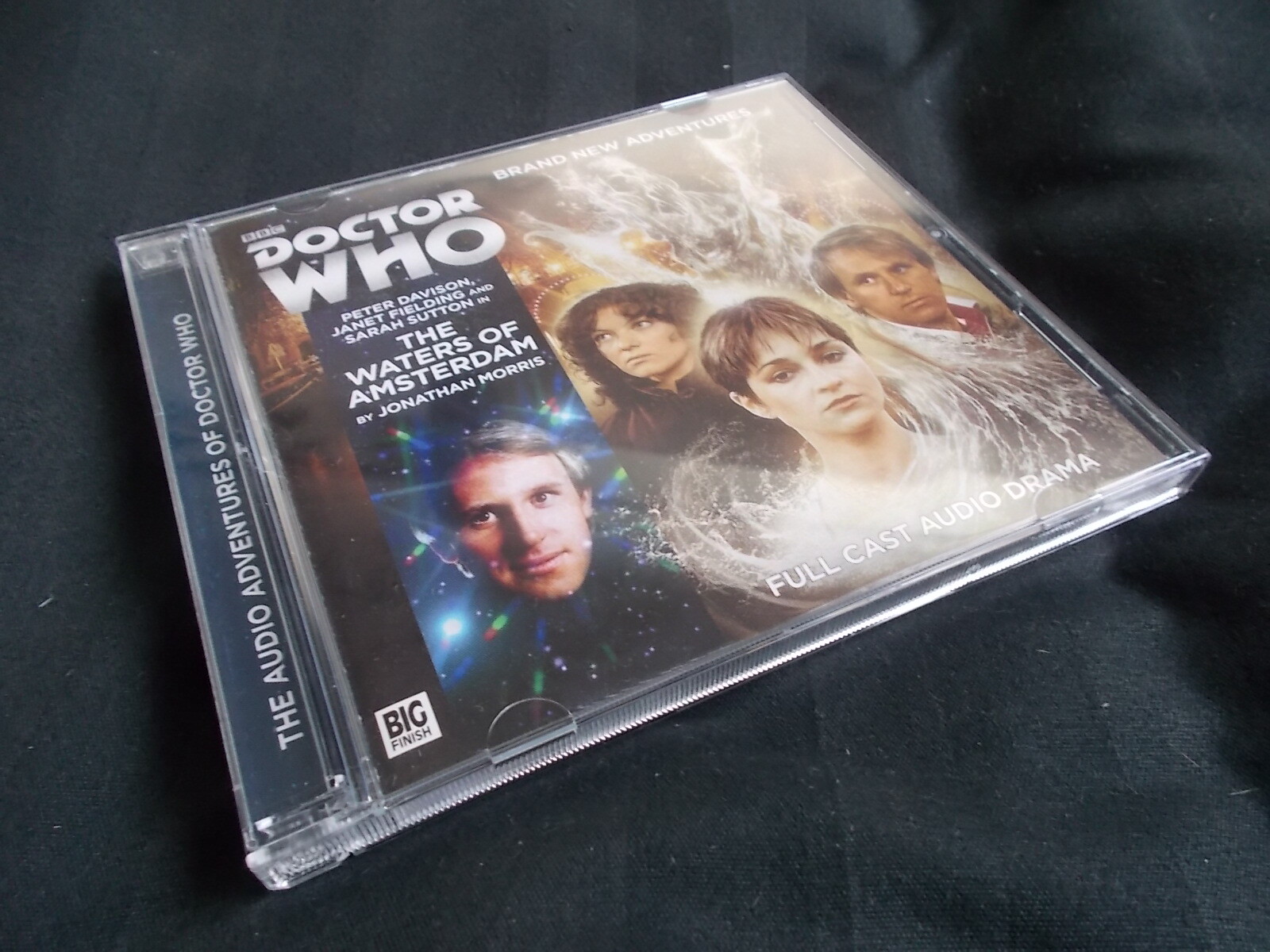 CD Audiobook Doctor Who Big Finish #208 The Waters of Amsterdam 5th Nyssa Tegan