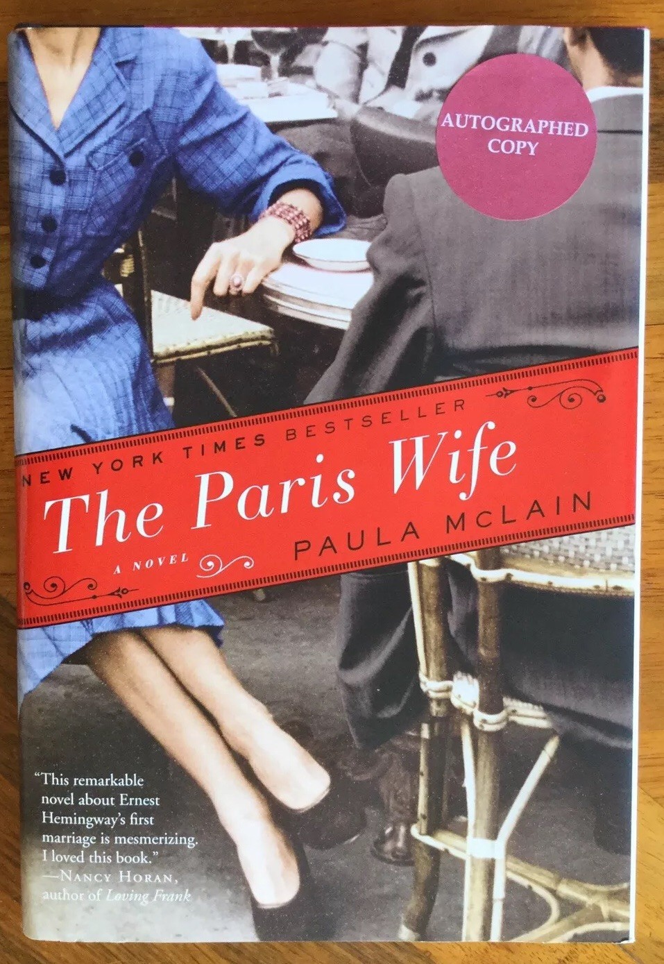 Paula McLain- The Paris Wife -*Signed Bookplate* 2011 HC/DJ Unread