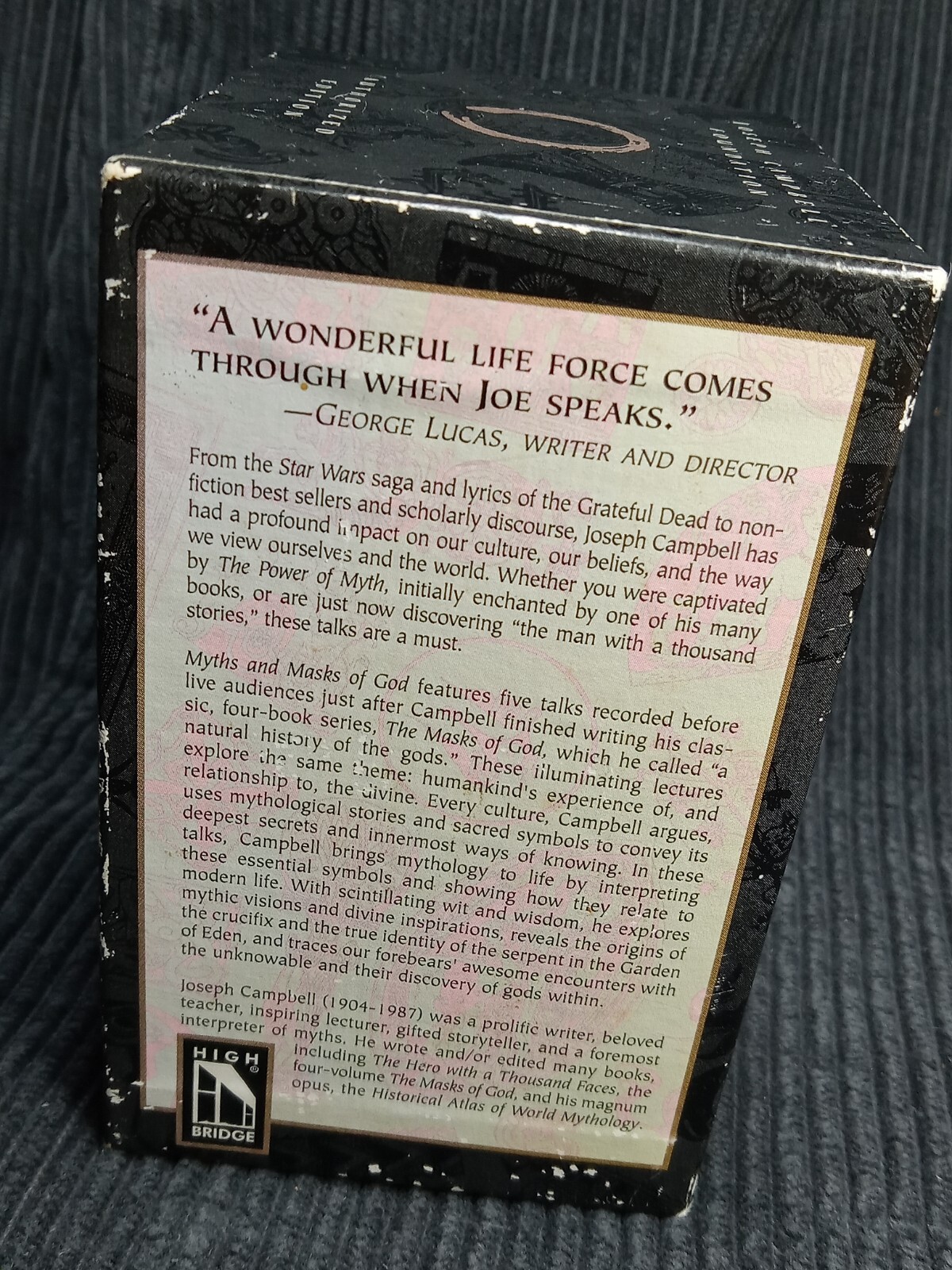 Joseph Campbell Audio Collection The Myths & Masks Of God Volume 5 Cassettes