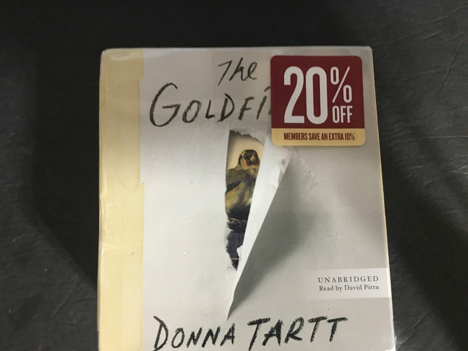 The Goldfinch By Donna Tartt Unabridged Audiobook Brand New