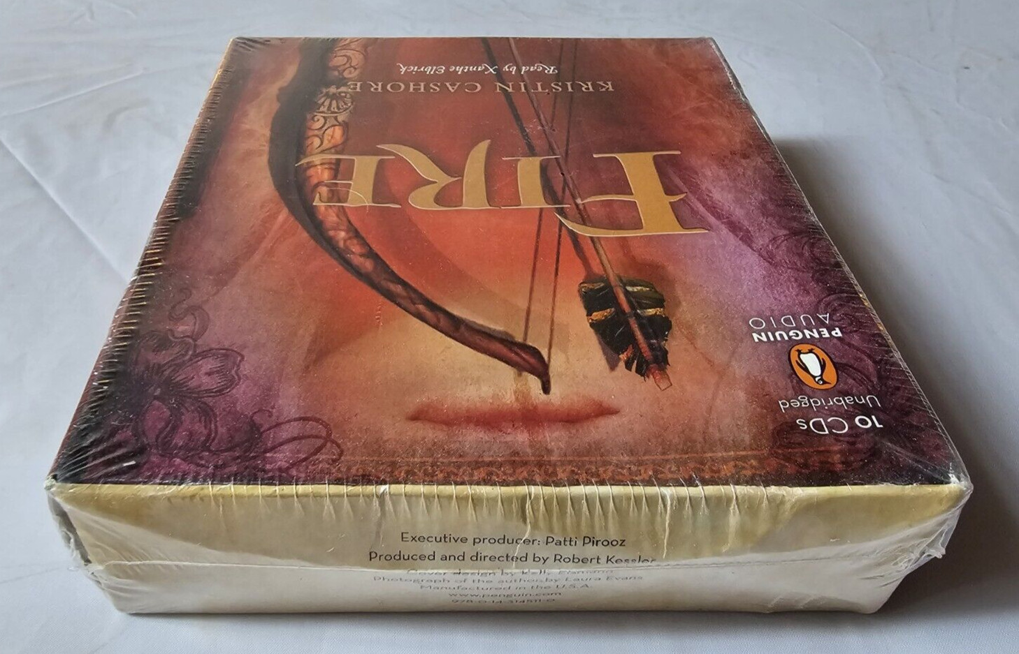 Fire by Kristin Cashore (2009, 10 CDsC, Unabridged Edition) SEALED