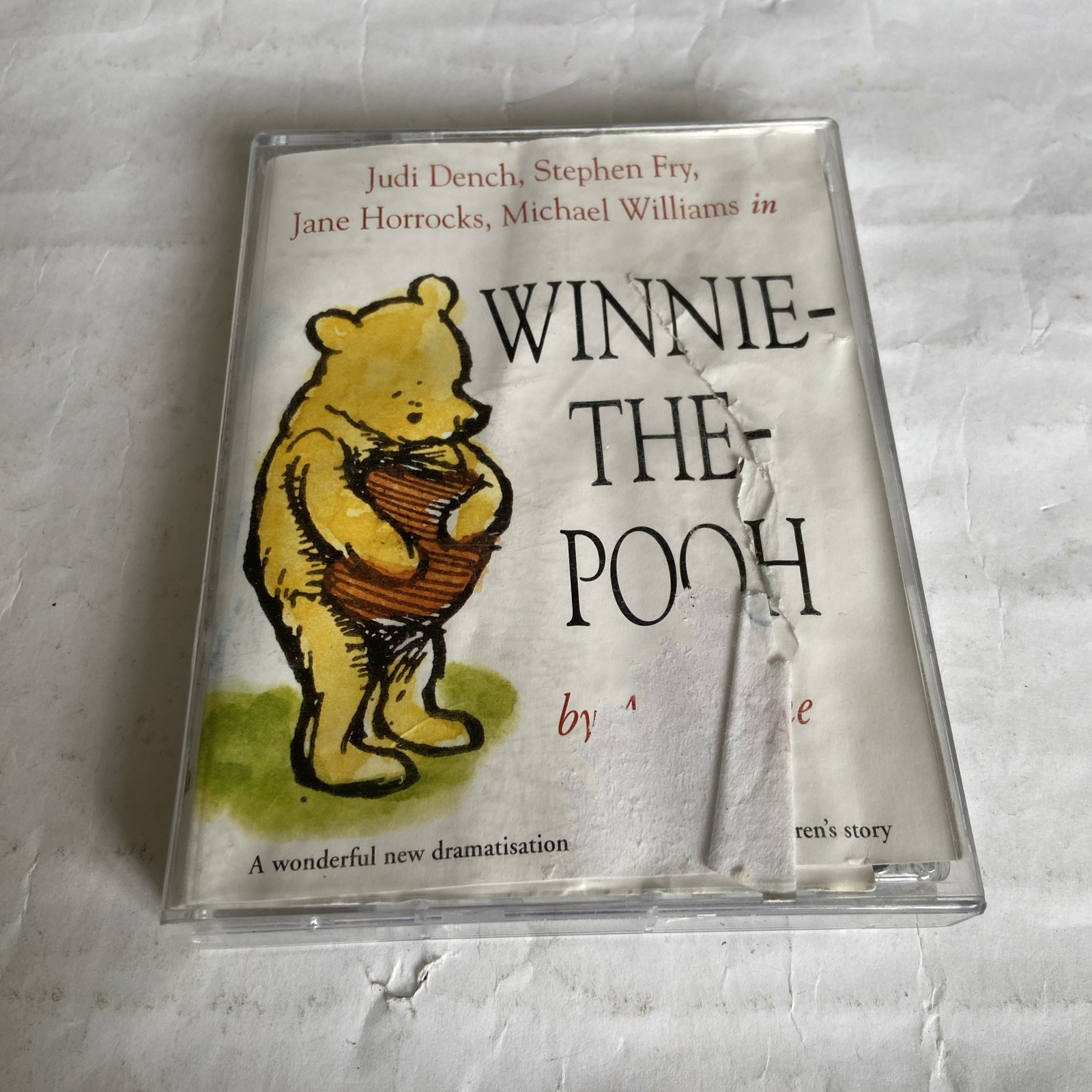 Winnie The Pooh — A.A. Milne — Judi Dench — Stephen Fry — Cassette Tape