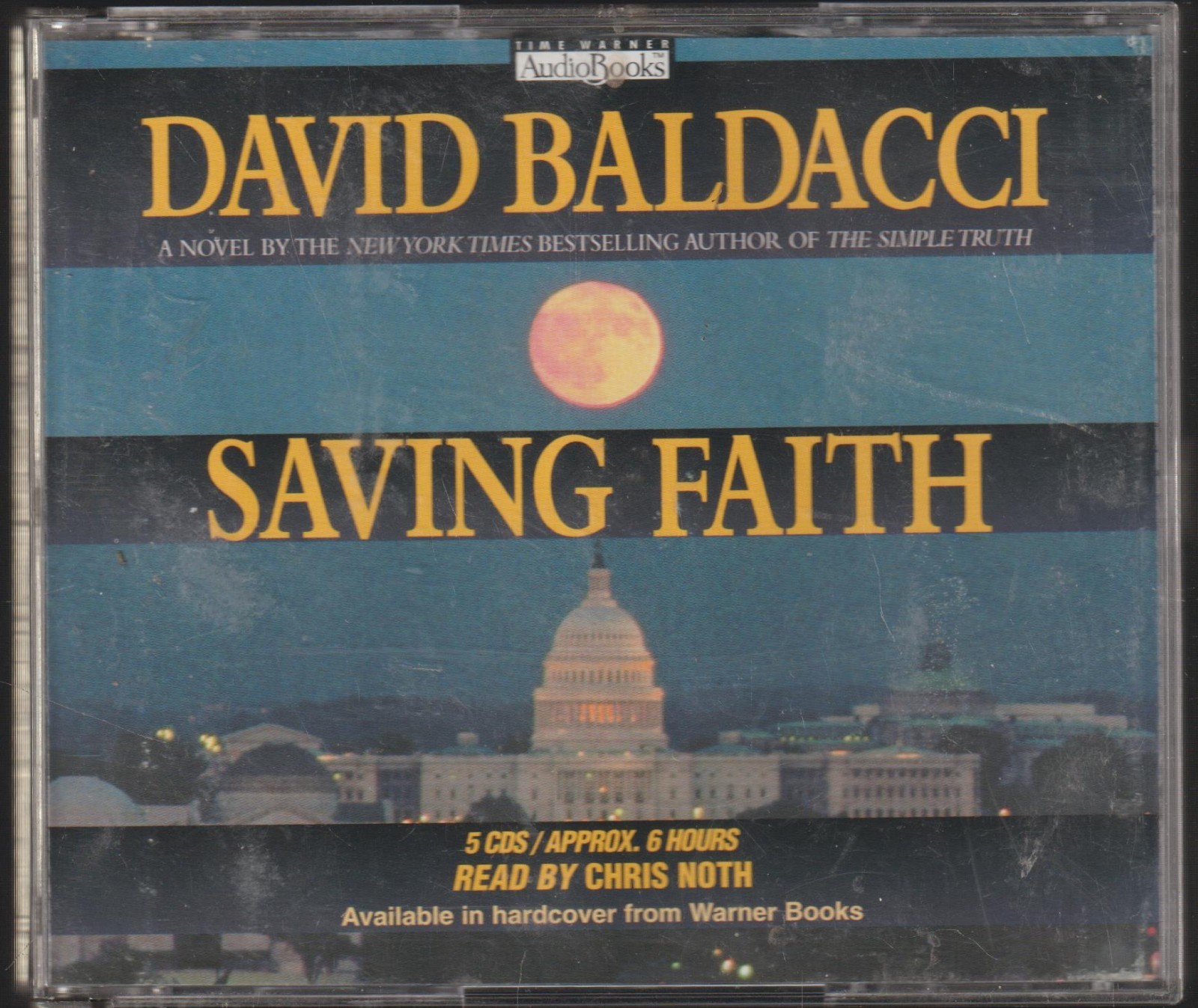 Saving Faith by David Baldacci audiobook (5 CDs, abridged) Read By Chris Noth