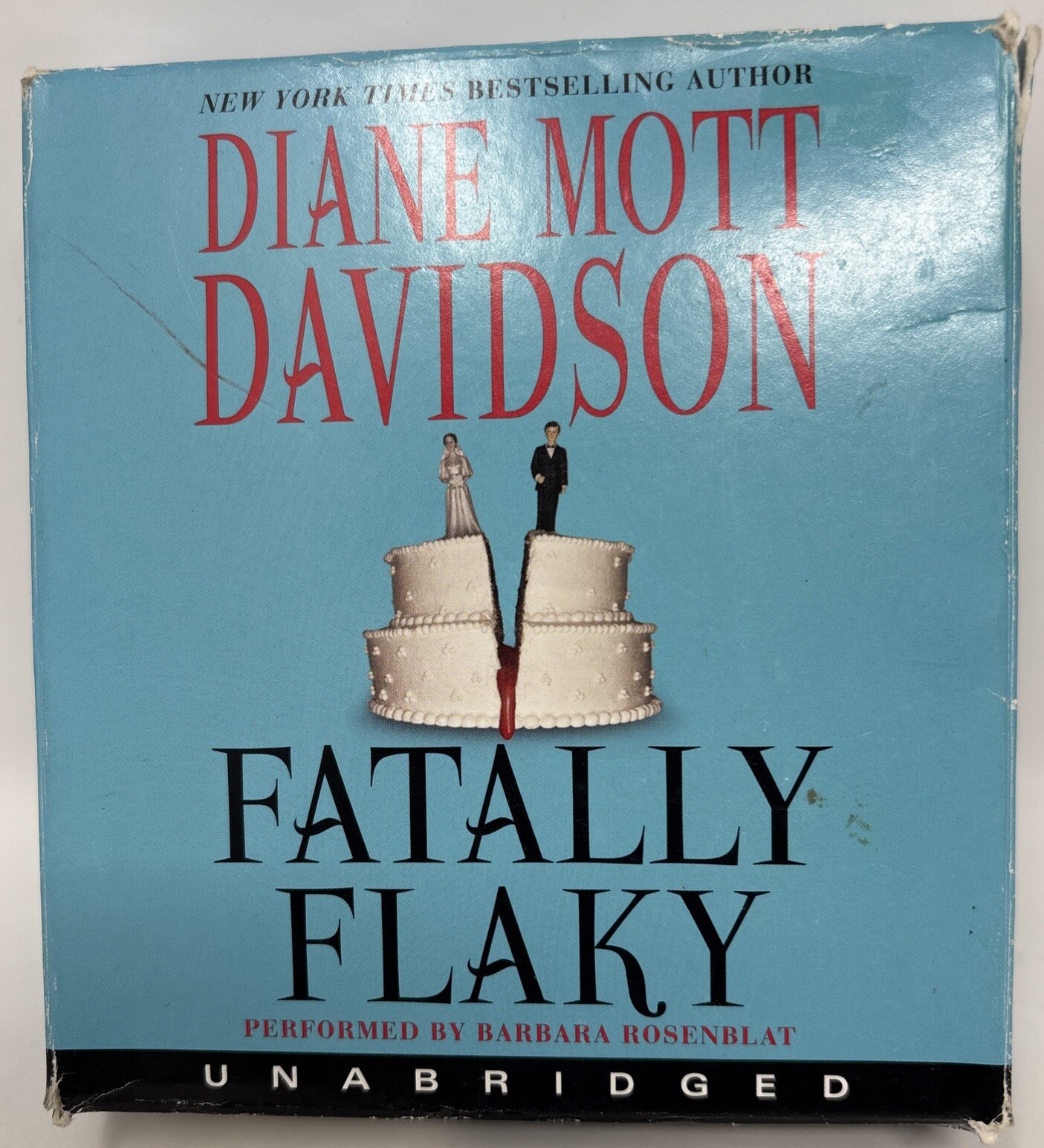 Fatally Flaky -9 Audio Compact Discs-Unabridged-by Diane Mott Davidson- 10.5 hrs