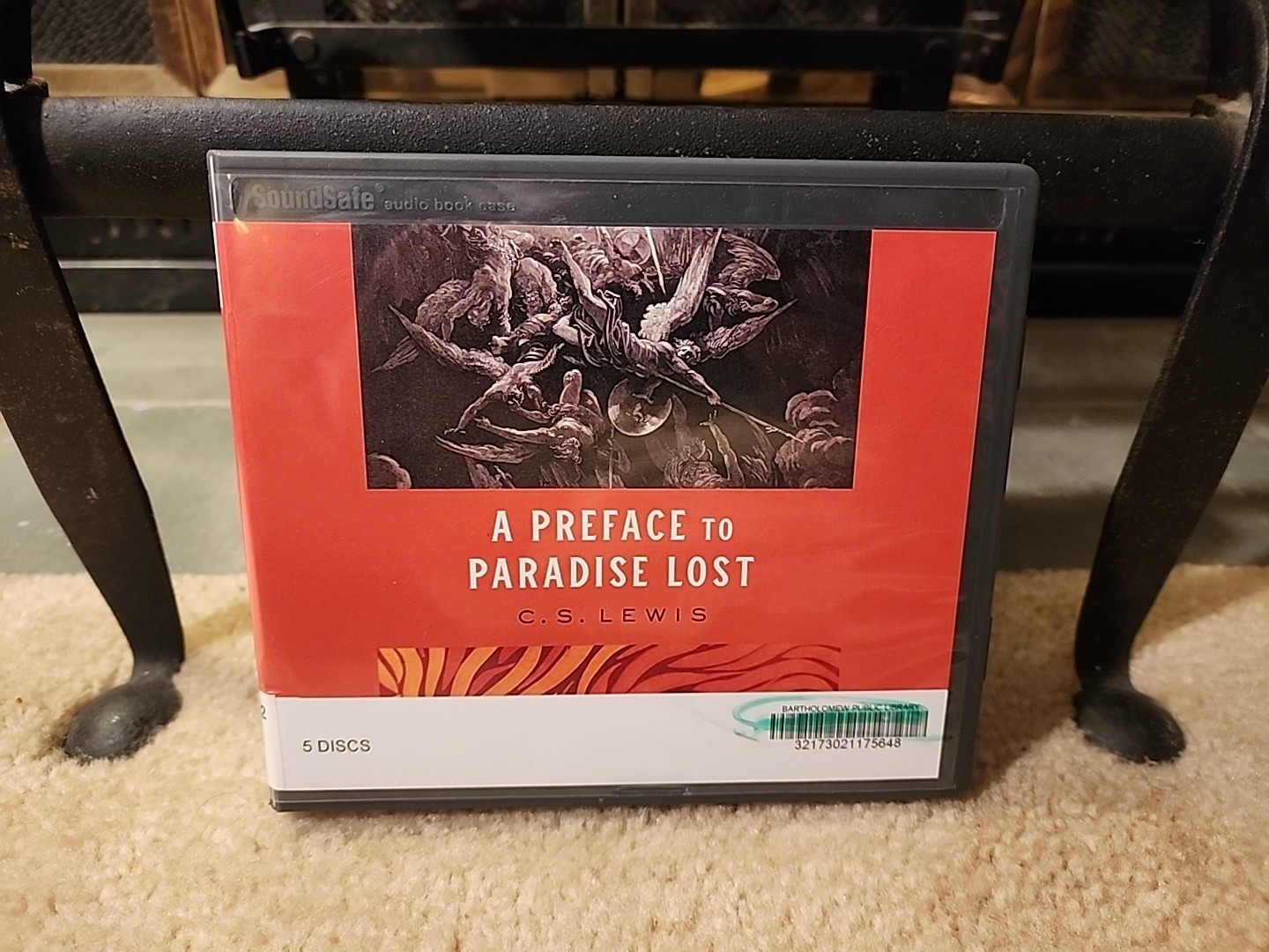 A Preface To Paradise Lost Cs Lewis Audiobook Ex-Library