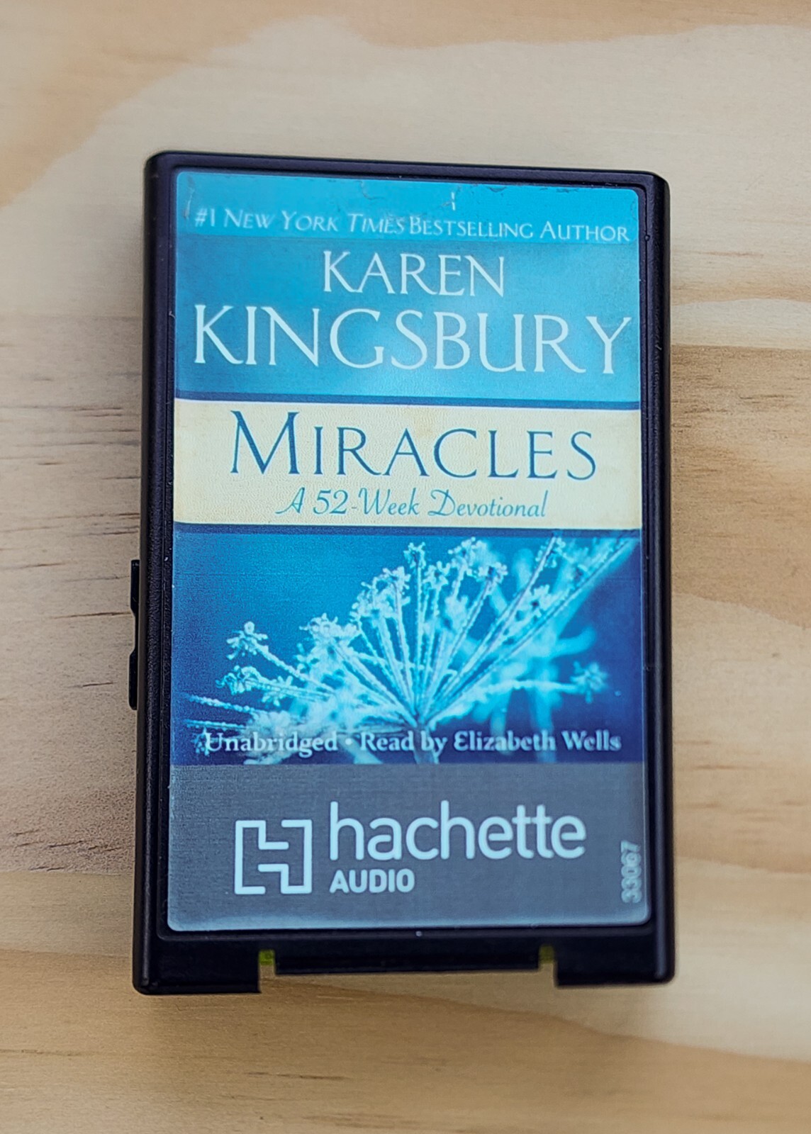 Miracles A 52-Week Devotional, Playaway Audio book by Karen Kingsbury Used