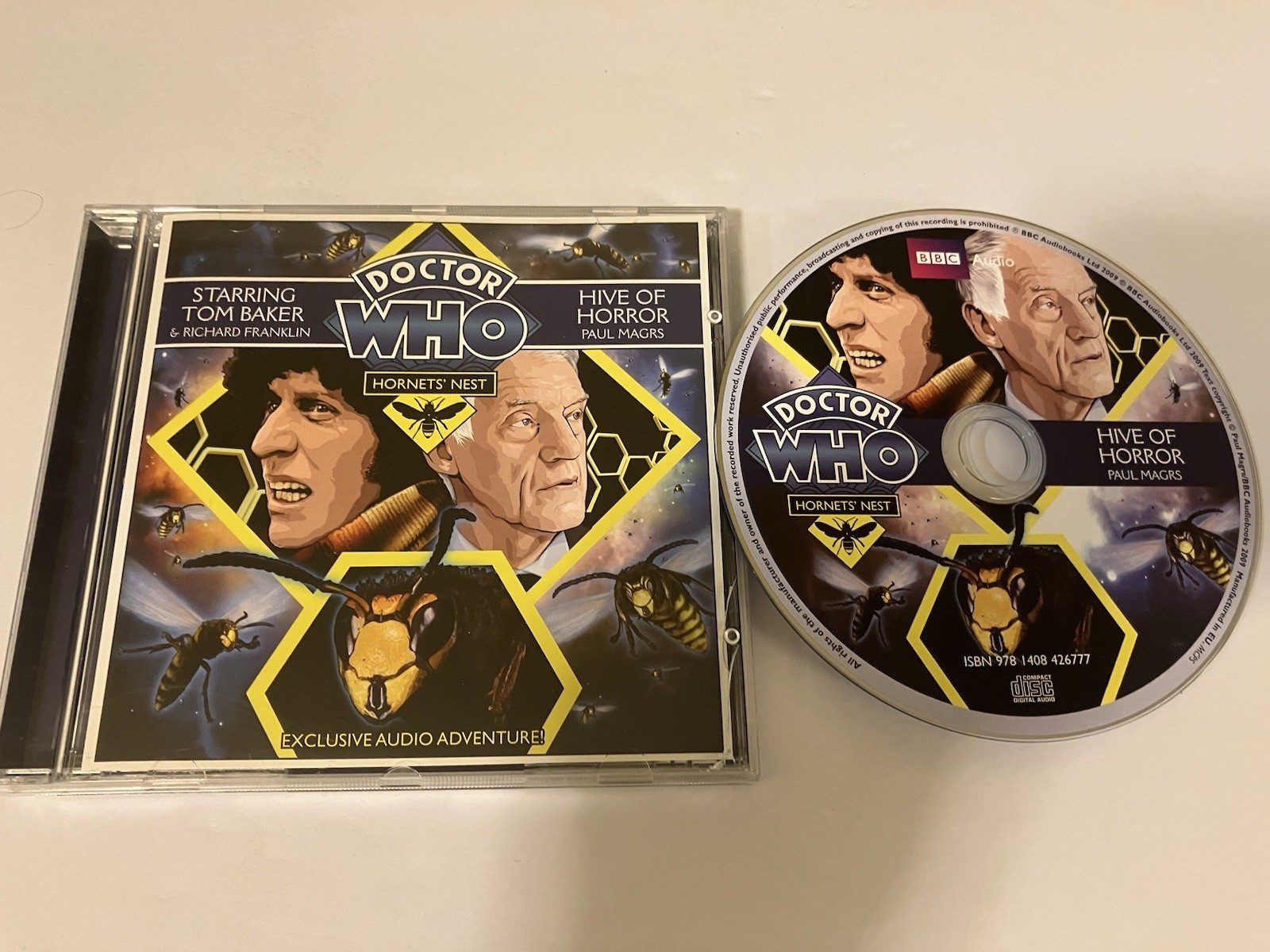 DOCTOR WHO HIVE OF HORROR CD AUDIOBOOK HORNETS NEST 2009 BBC PAUL MAGRS FRANKLIN