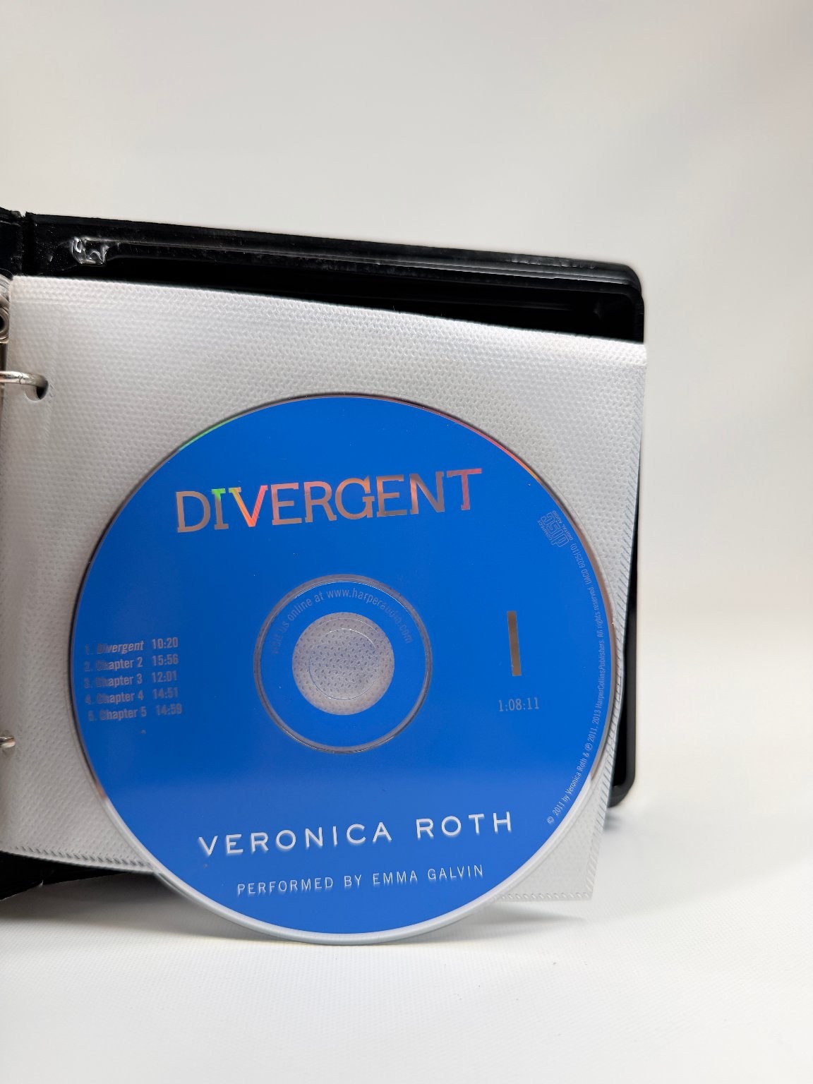 Divergent by Veronica Roth Audiobook CDs Unabridged 10 Discs