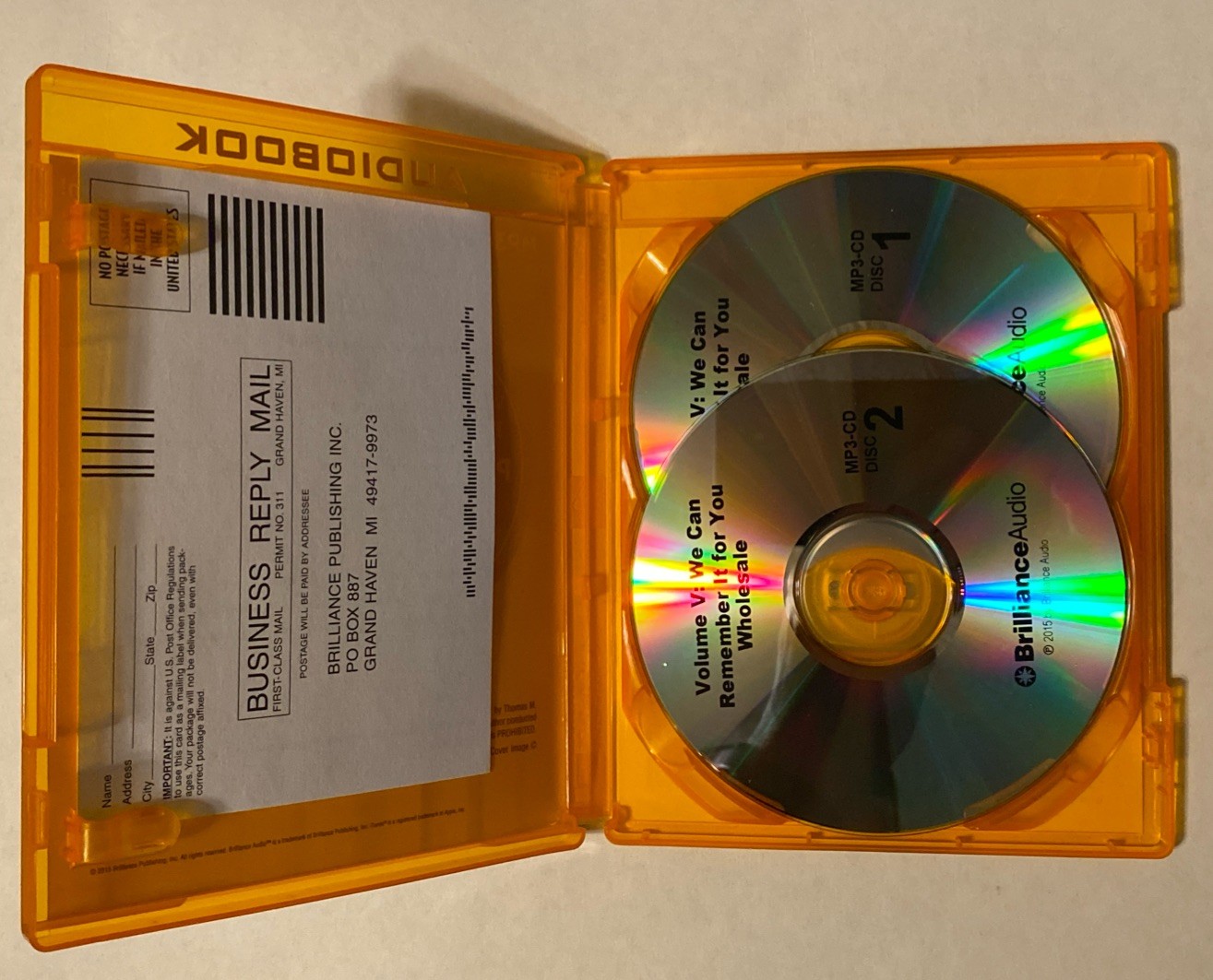 Volume V: We Can Remember It for You Wholesale by Philip K. Dick (2015, CD Mp3)