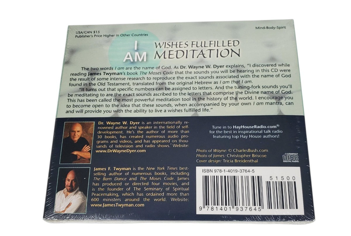 Wayne Dyer Mixed DVD & Audio CD Lot of 3 New Sealed
