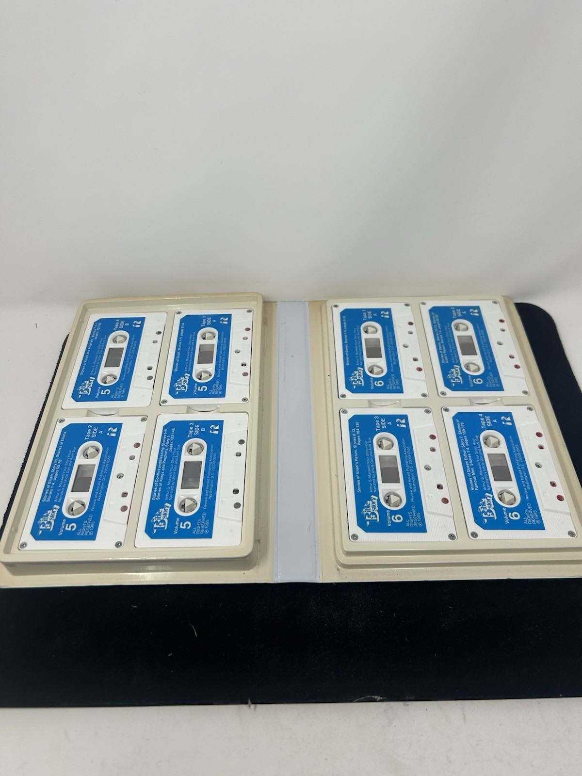 The Bible Story Cassette Library Vol 1–10 Arthur S Maxwell Complete Set Pre Own