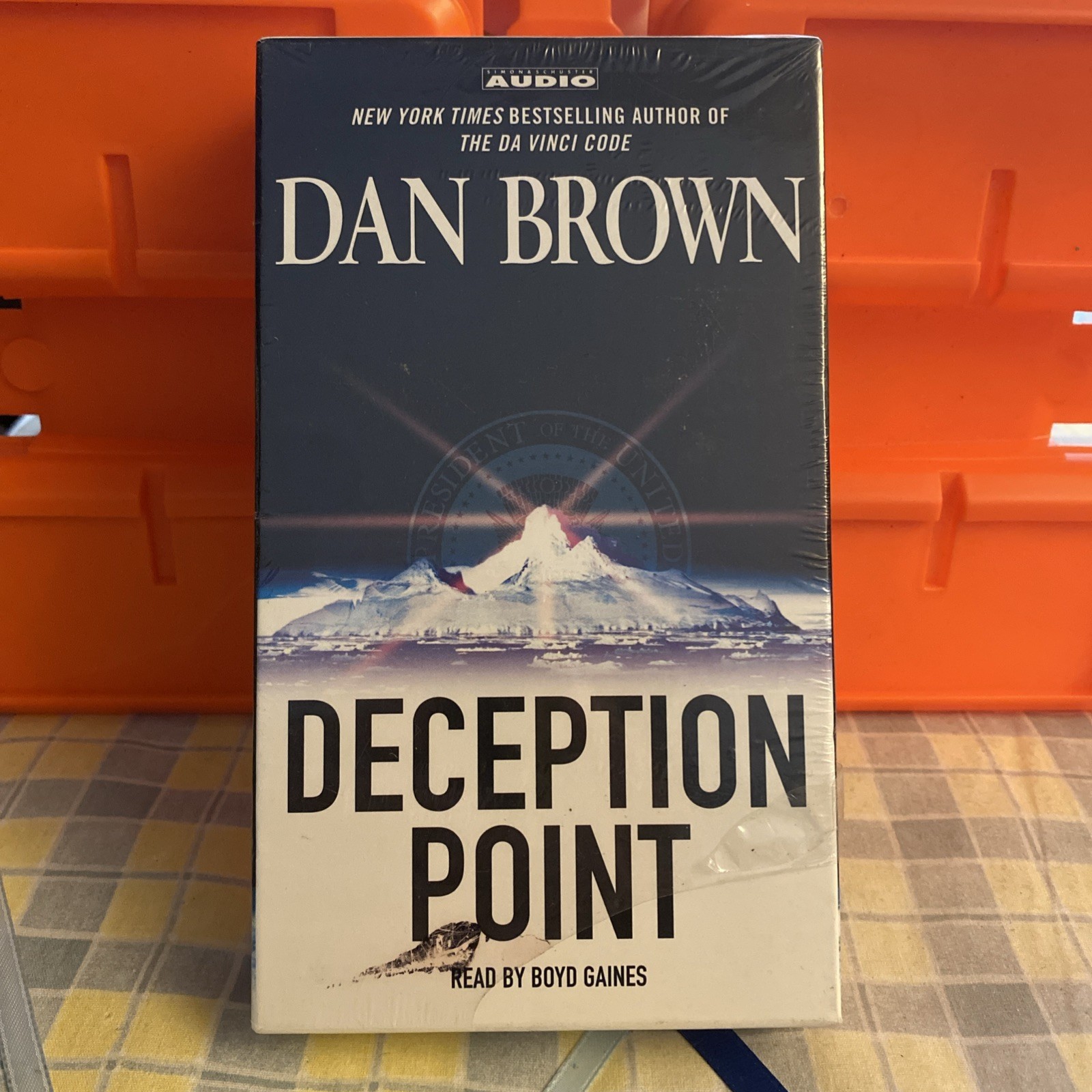 Deception Point by Dan Brown (2003 Abridged edition audiobook, 4 cassettes) NEW