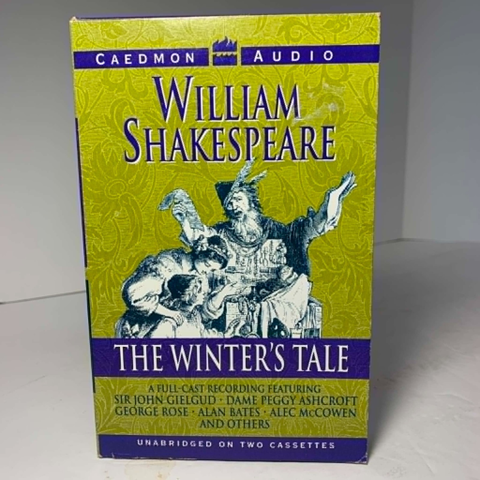 Shakespeare The Winter’s Tale Audio Book Cassette Unabridged. Recorded 1961 Play