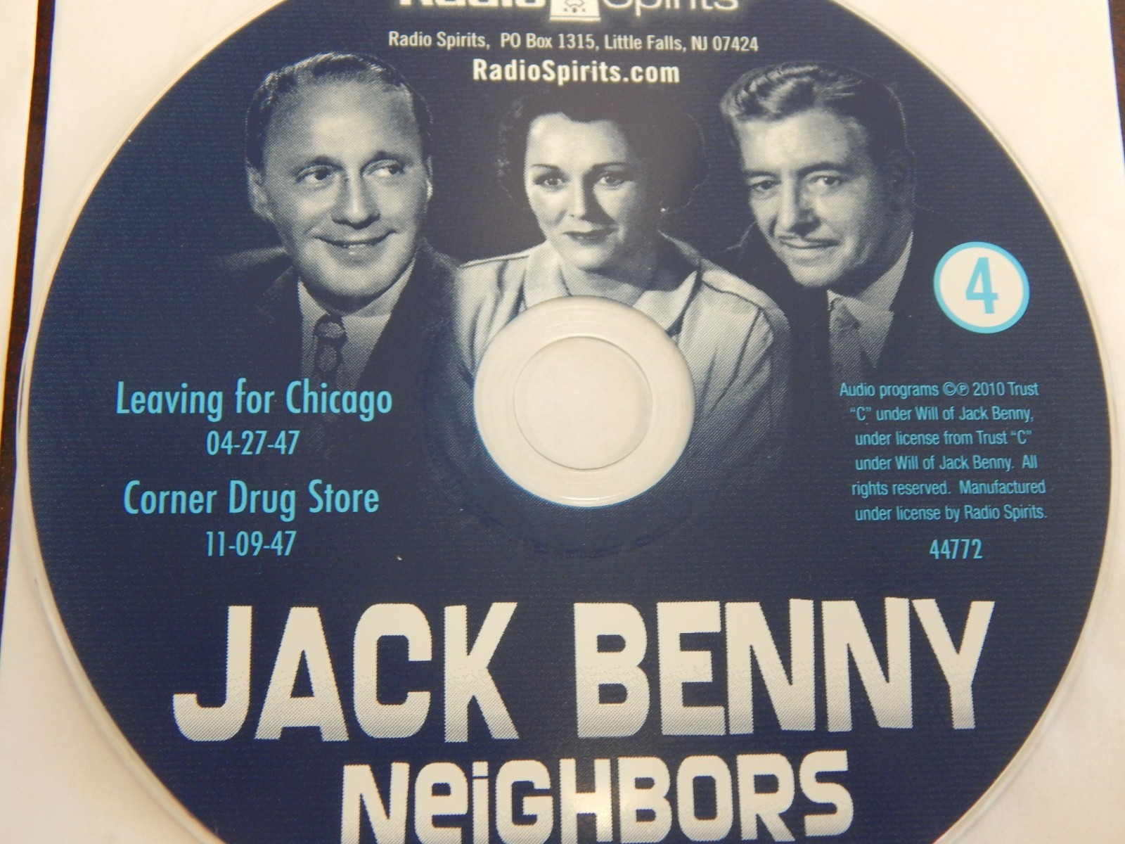 JACK BENNY NEIGHBORS CLASSIC COMEDY AUDIO CDs RADIO SPIRITS